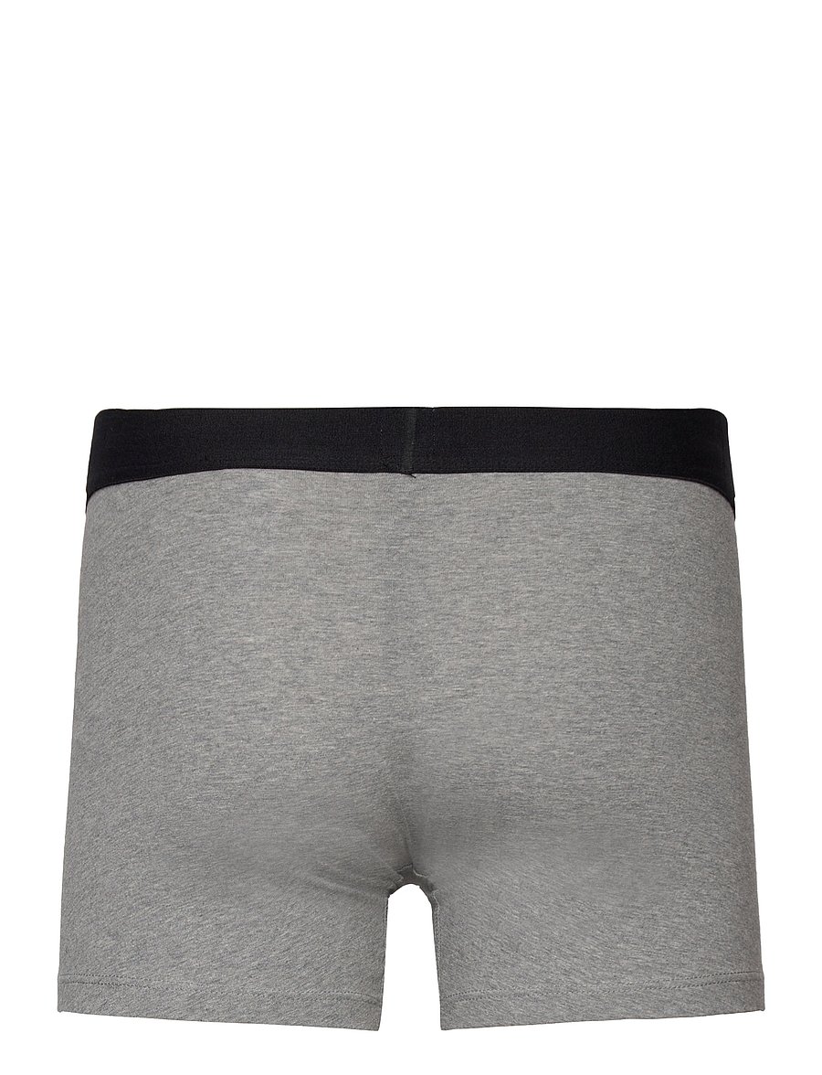 Levi's® - LEVIS MEN SOLID BASIC BOXER BRIEF ORG CO 4P ECOM - unterhosen im multipack - black/mid grey melange - 4