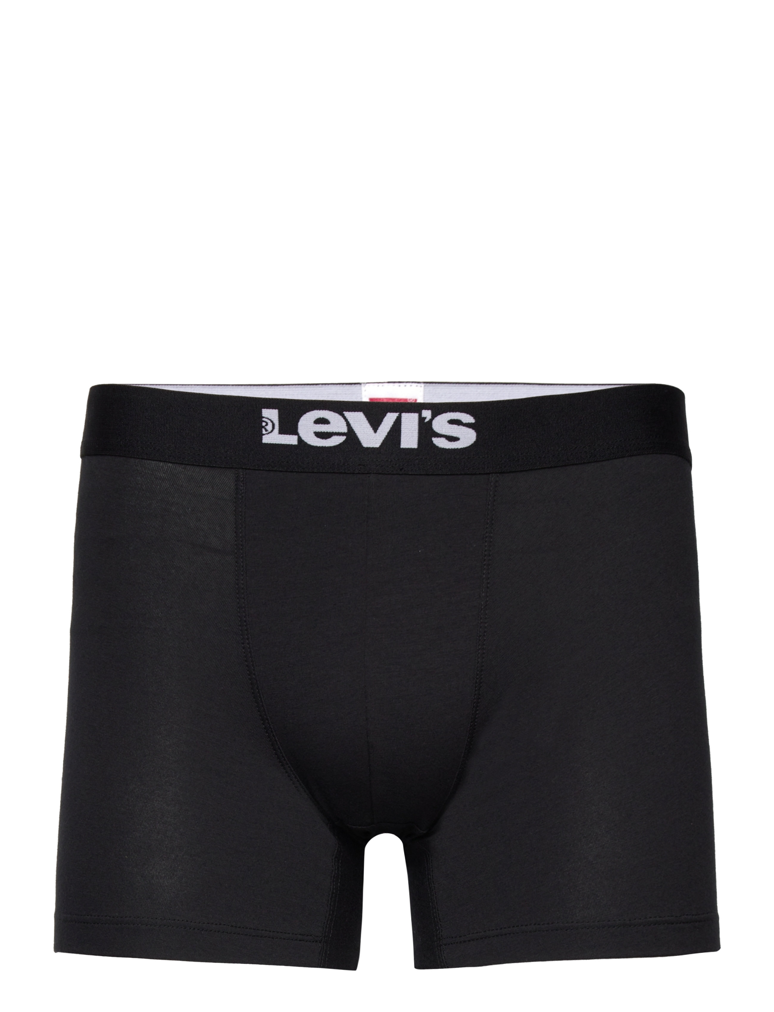 Levi's® - LEVIS MEN SOLID BASIC BOXER BRIEF ORG CO 4P ECOM - multipack underpants - black/mid grey melange - 5