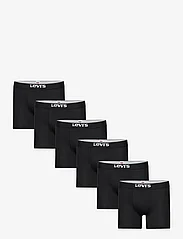 Levi´s - LEVIS MEN SOLID BASIC BOXER BRIEF O - trunks - black - 0