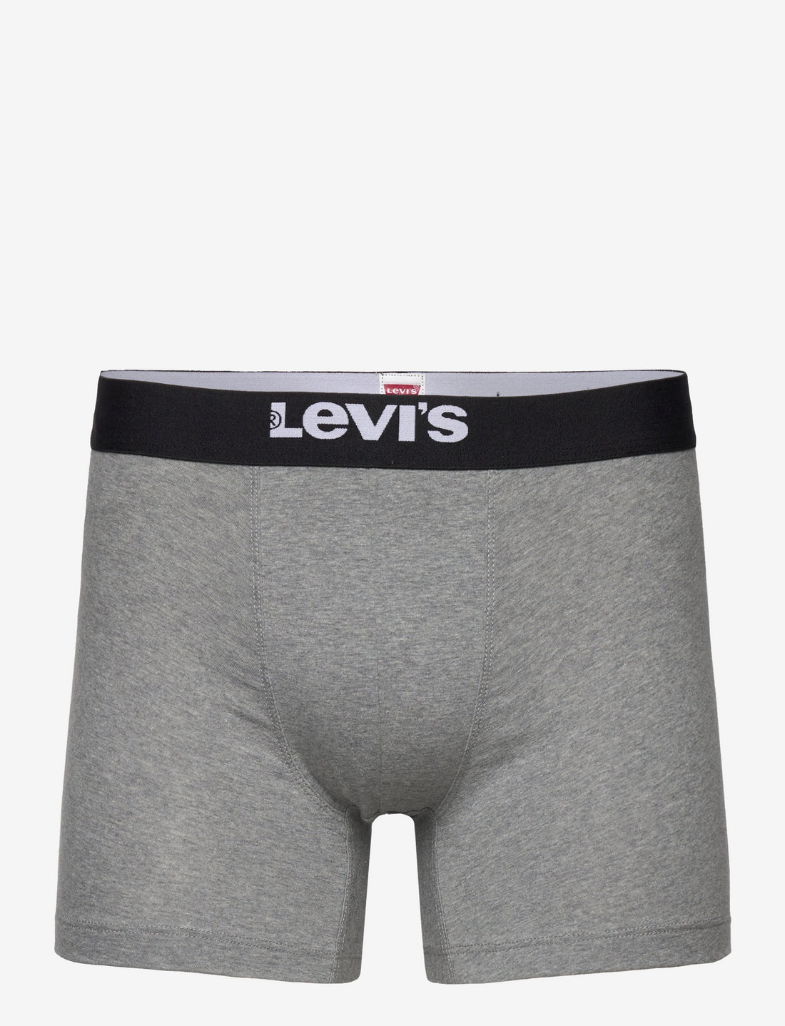 Levi's® - LEVIS MEN SOLID BASIC BOXER BRIEF ORG CO 6P ECOM - multipack underbukser - black/navy/mid grey mel - 4