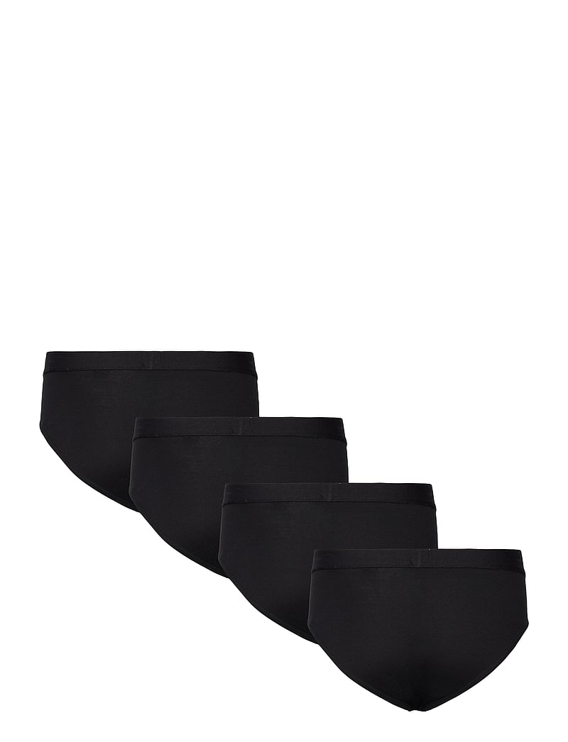 Levi's® - LEVIS MEN SOLID BASIC BRIEF ORG CO 4P ECOM - multipack underbukser - black - 1