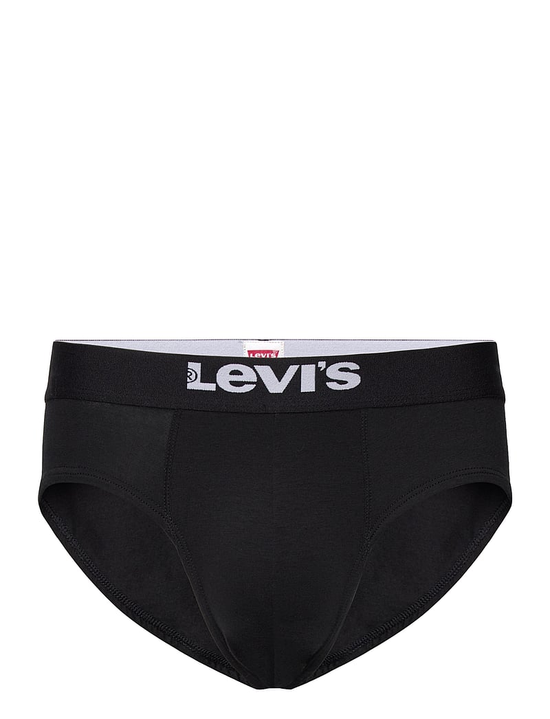Levi's® - LEVIS MEN SOLID BASIC BRIEF ORG CO 4P ECOM - multipack underbukser - black - 2