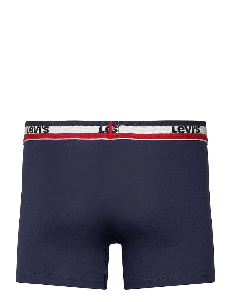 Levi's® - LEVIS MEN SPRTSWR LOGO BOXER BRIEF ORG CO 6P ECOM - multipack kalsonger - blue/red/grey - 3