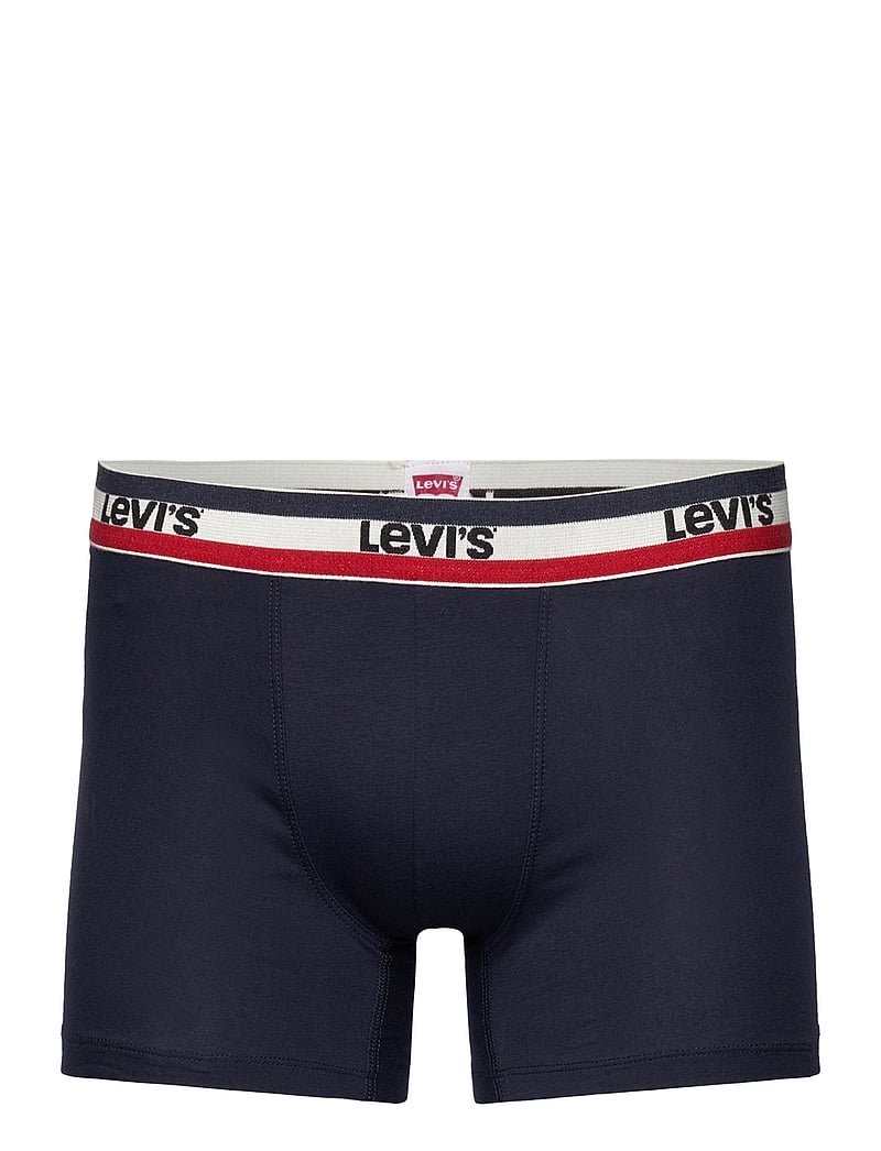 Levi's® - LEVIS MEN SPRTSWR LOGO BOXER BRIEF ORG CO 6P ECOM - multipack kalsonger - blue/red/grey - 4