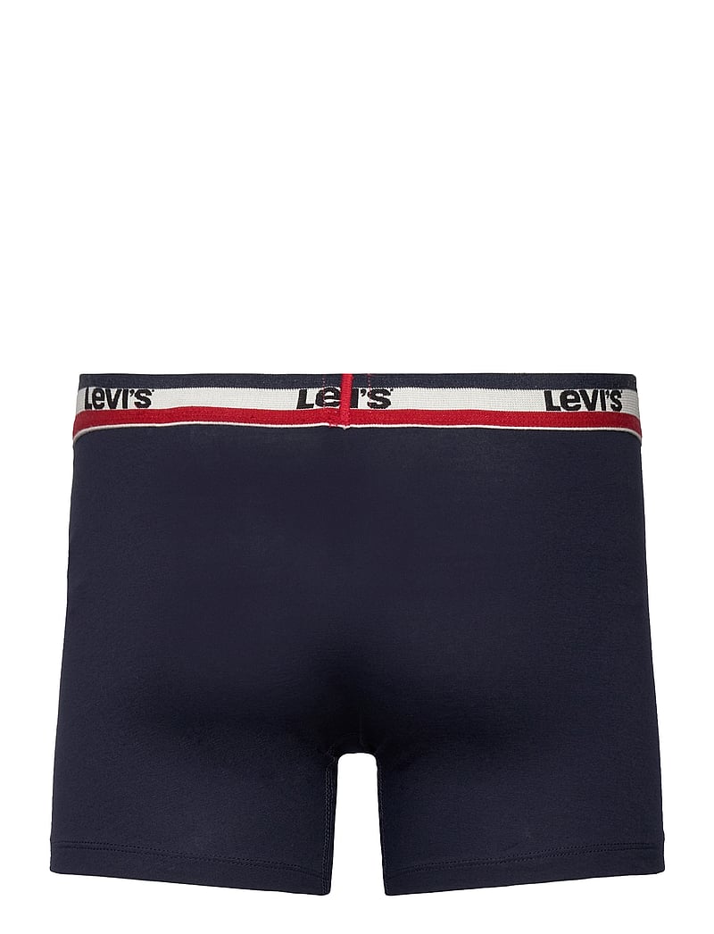 Levi's® - LEVIS MEN SPRTSWR LOGO BOXER BRIEF ORG CO 6P ECOM - multipack kalsonger - blue/red/grey - 5