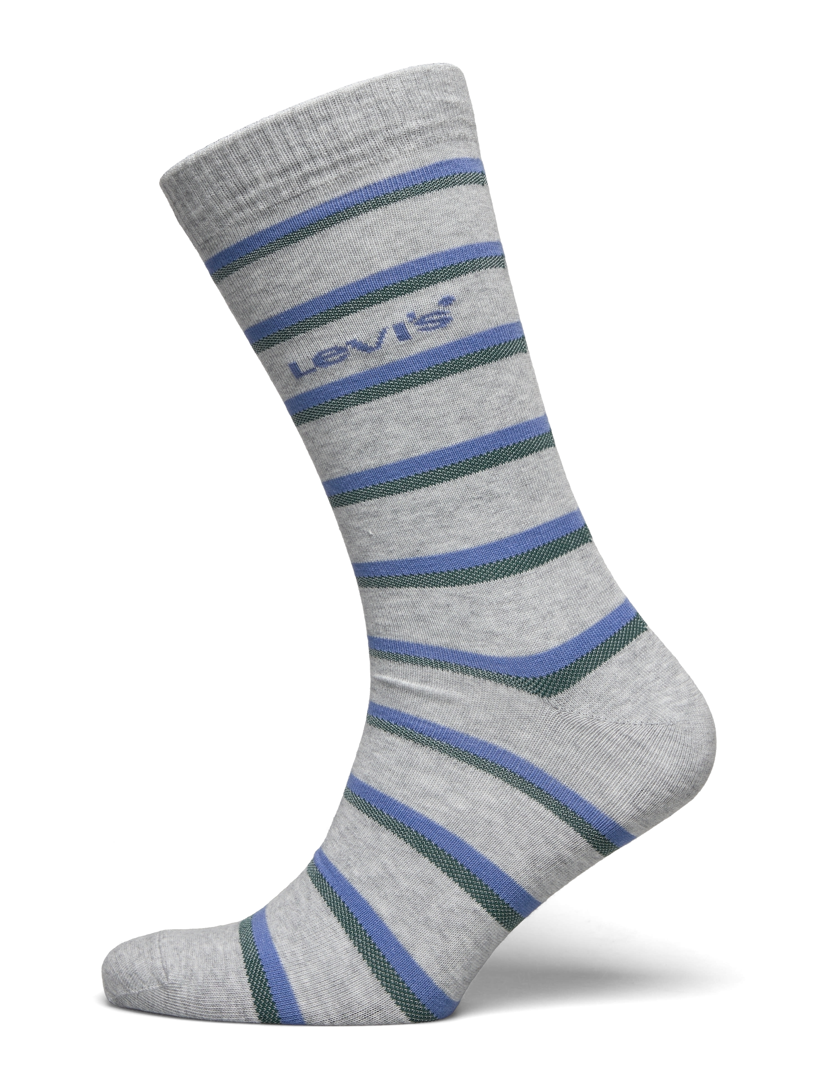 Levi´s - LEVIS REGULAR CUT BIRD EYE STRIPE 2P - blue combo - 2