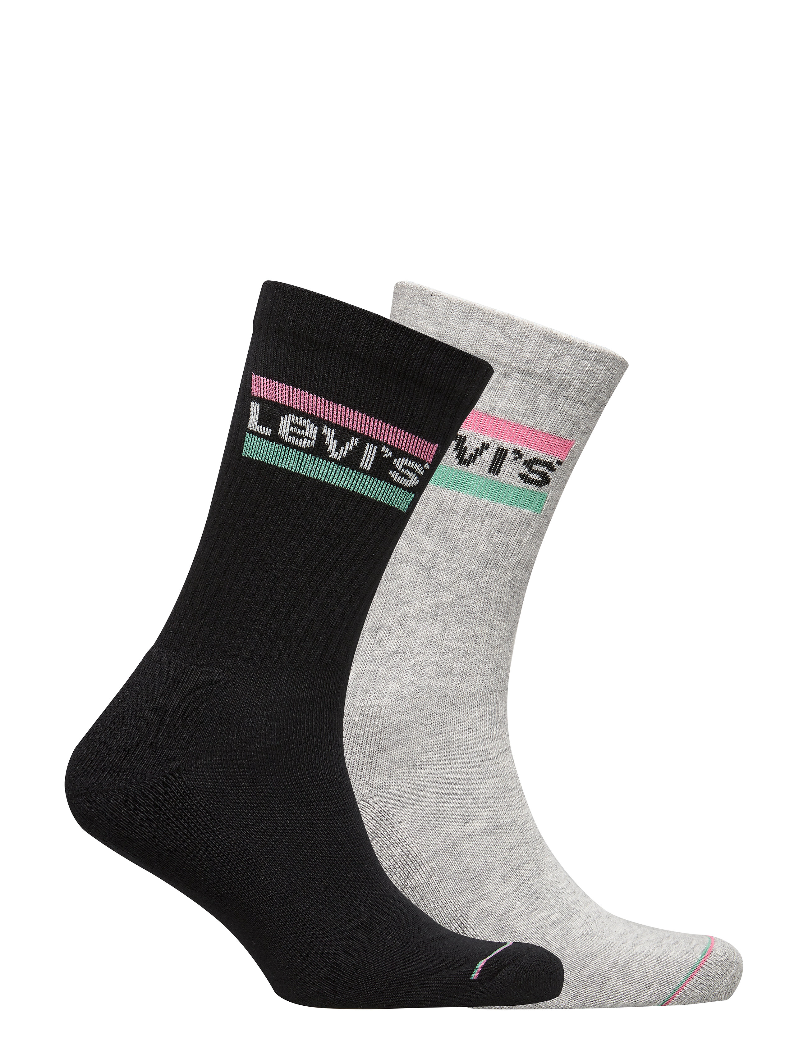 Levi's® - LEVIS REGULAR CUT SPRTWR LOGO 2P - black / grey - 1