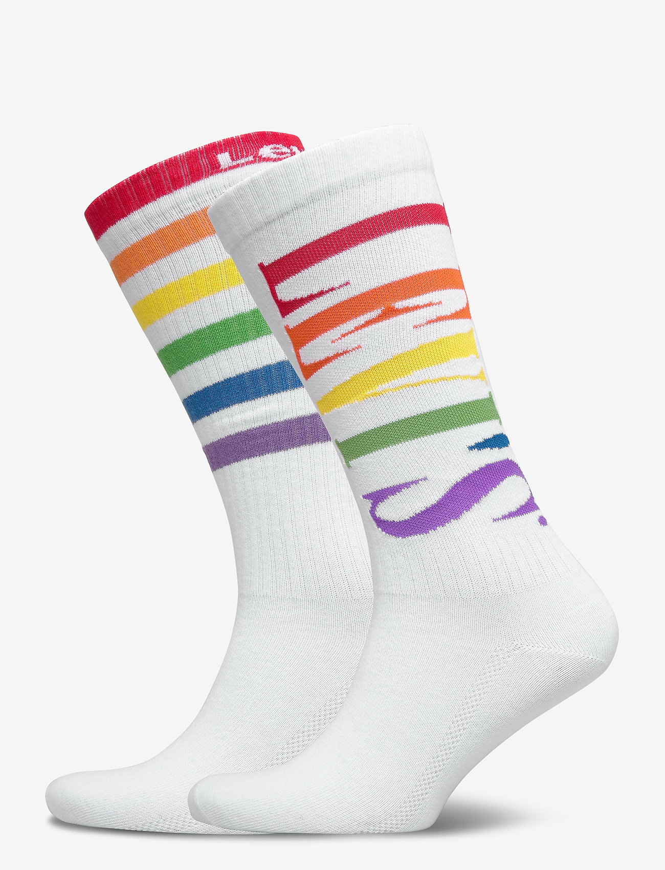 Levi´s - LEVIS VINTAGE CUT PRIDE SOCK 2P - white - 0