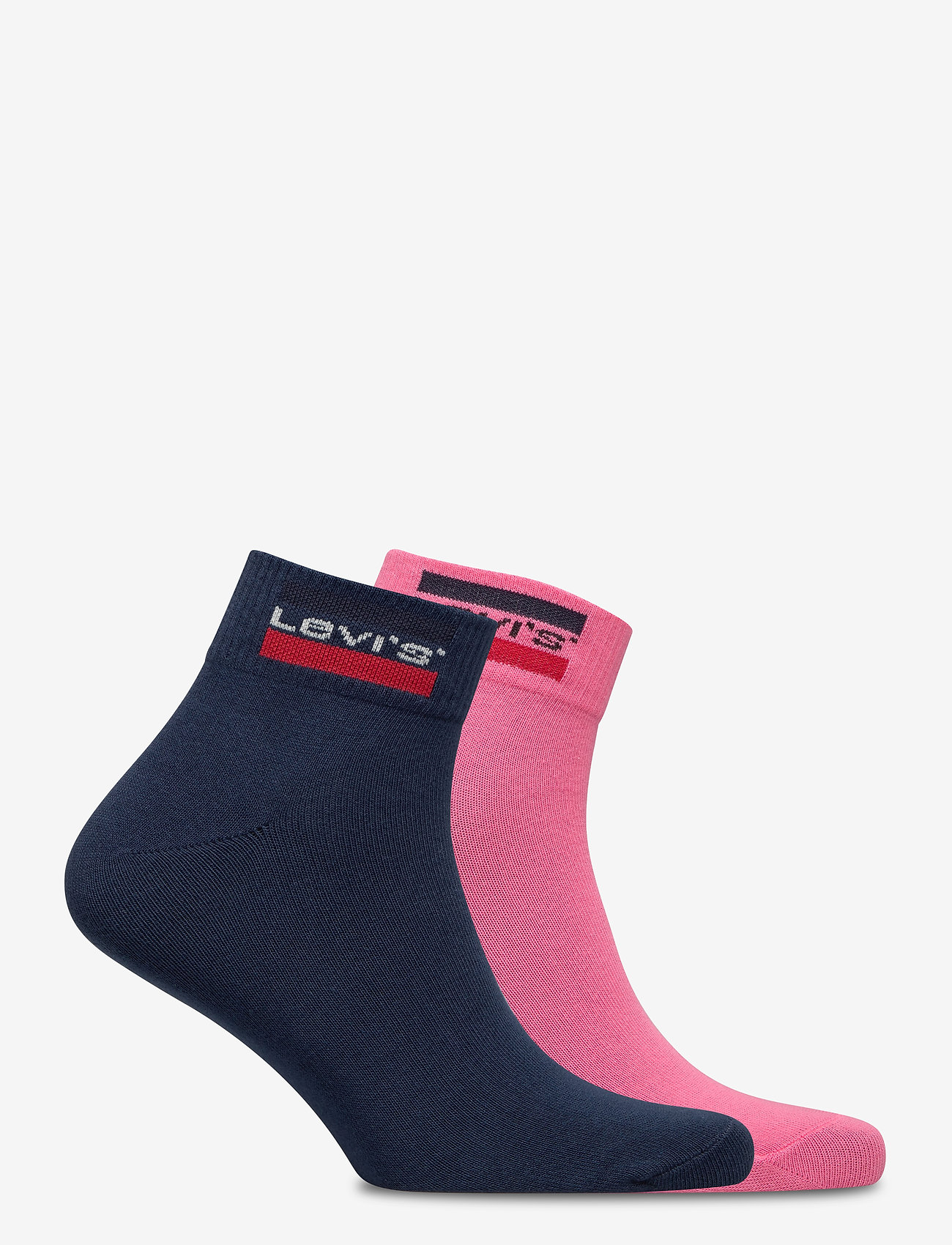 Levi's® - LEVIS MID CUT SPRTWR LOGO 2P - pink combo - 1