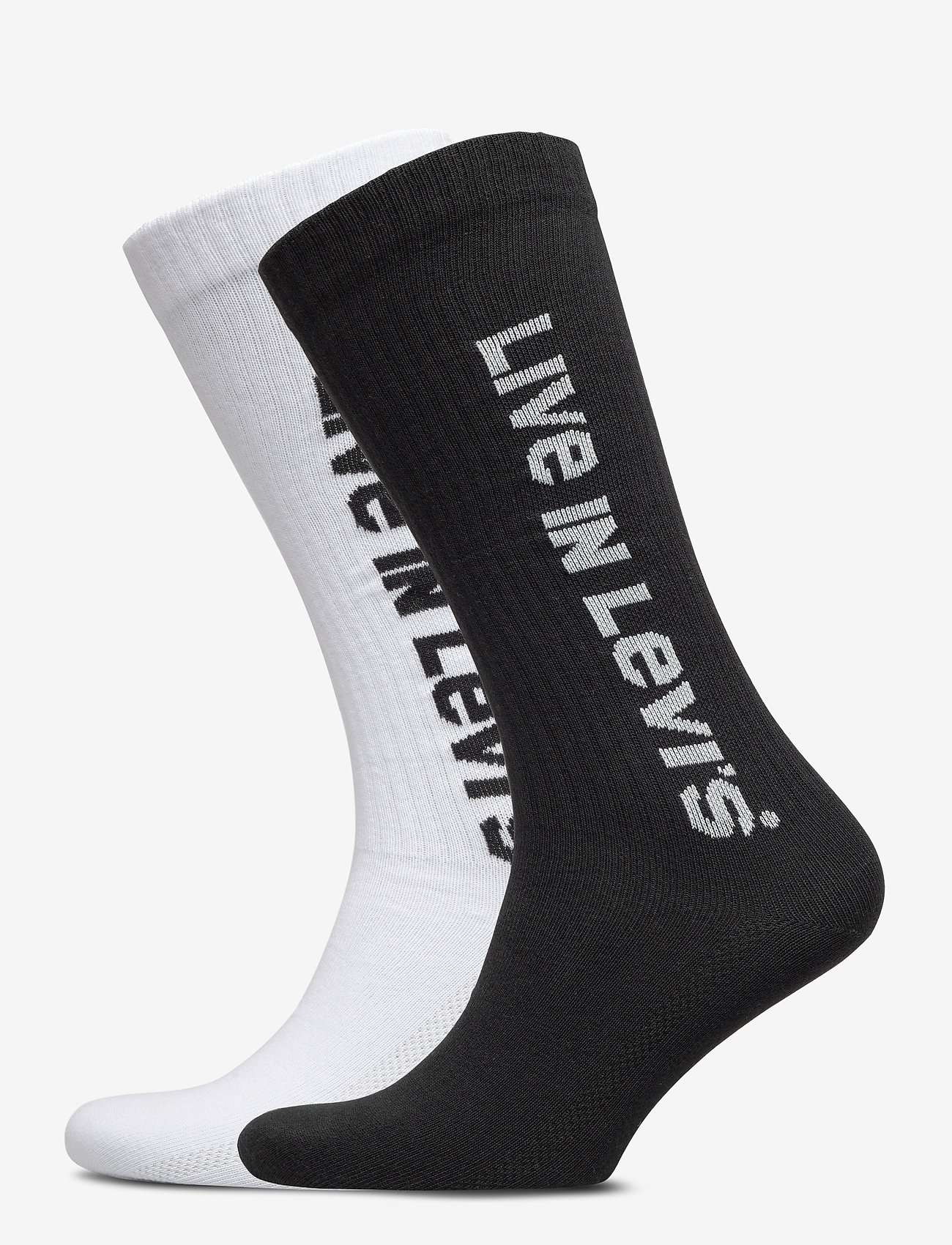 WHITE / BLACK