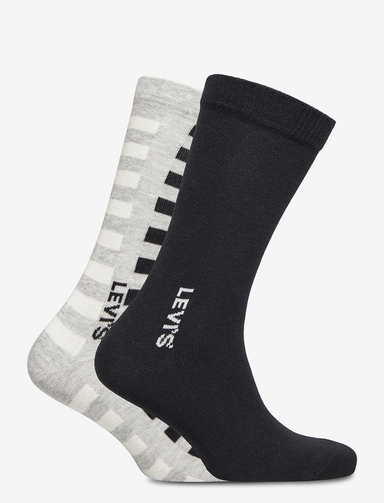 Levi´s - LEVIS MEN REGULAR CUT SPLICED STRIP - black / grey - 1