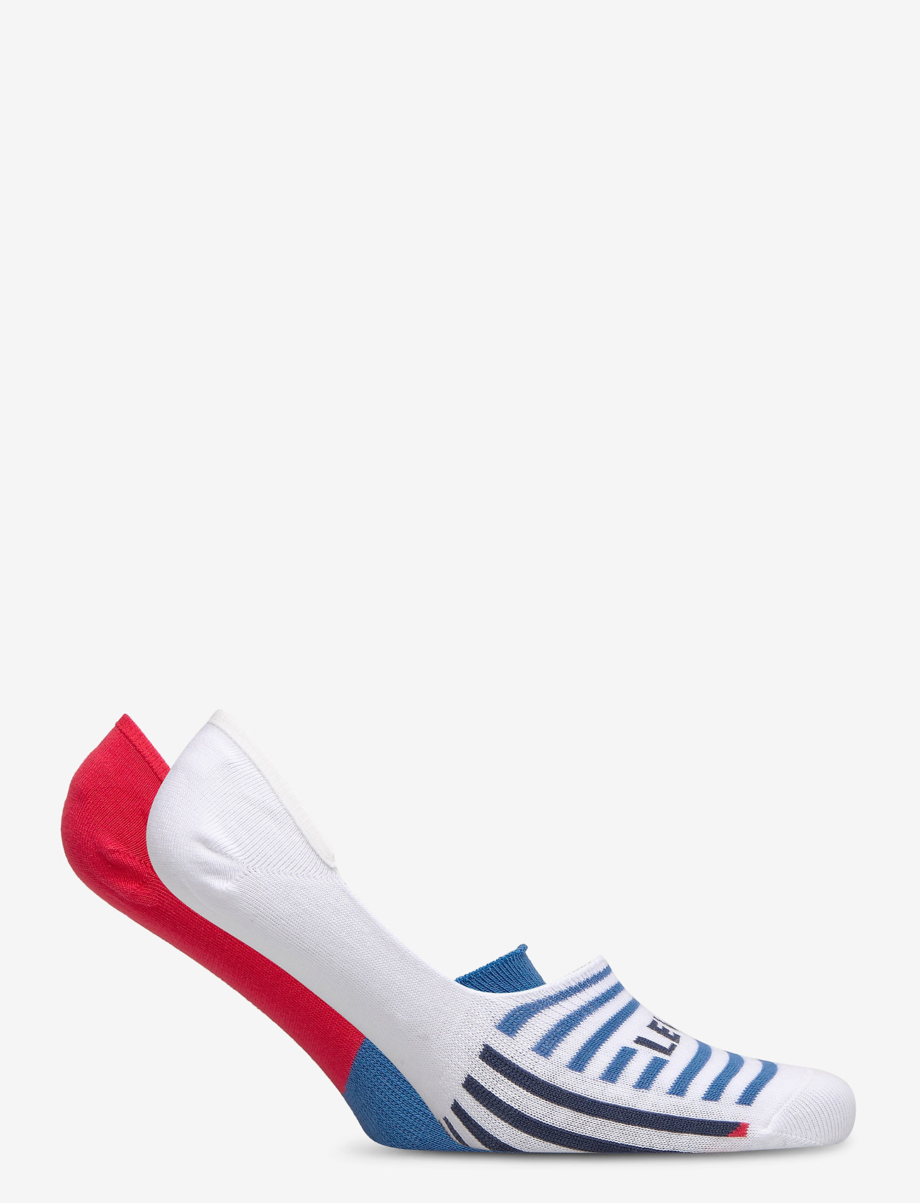Levi´s - LEVIS MEN LOW RISE STRIPE BLOCKS 2P - white / blue / red - 1