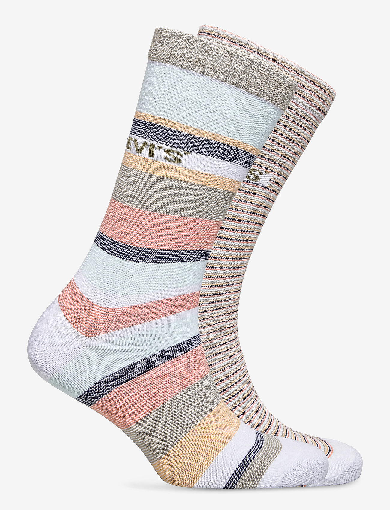 Levi´s - LEVIS REGULAR CUT STRIPE STORY 2P - pink combo - 1