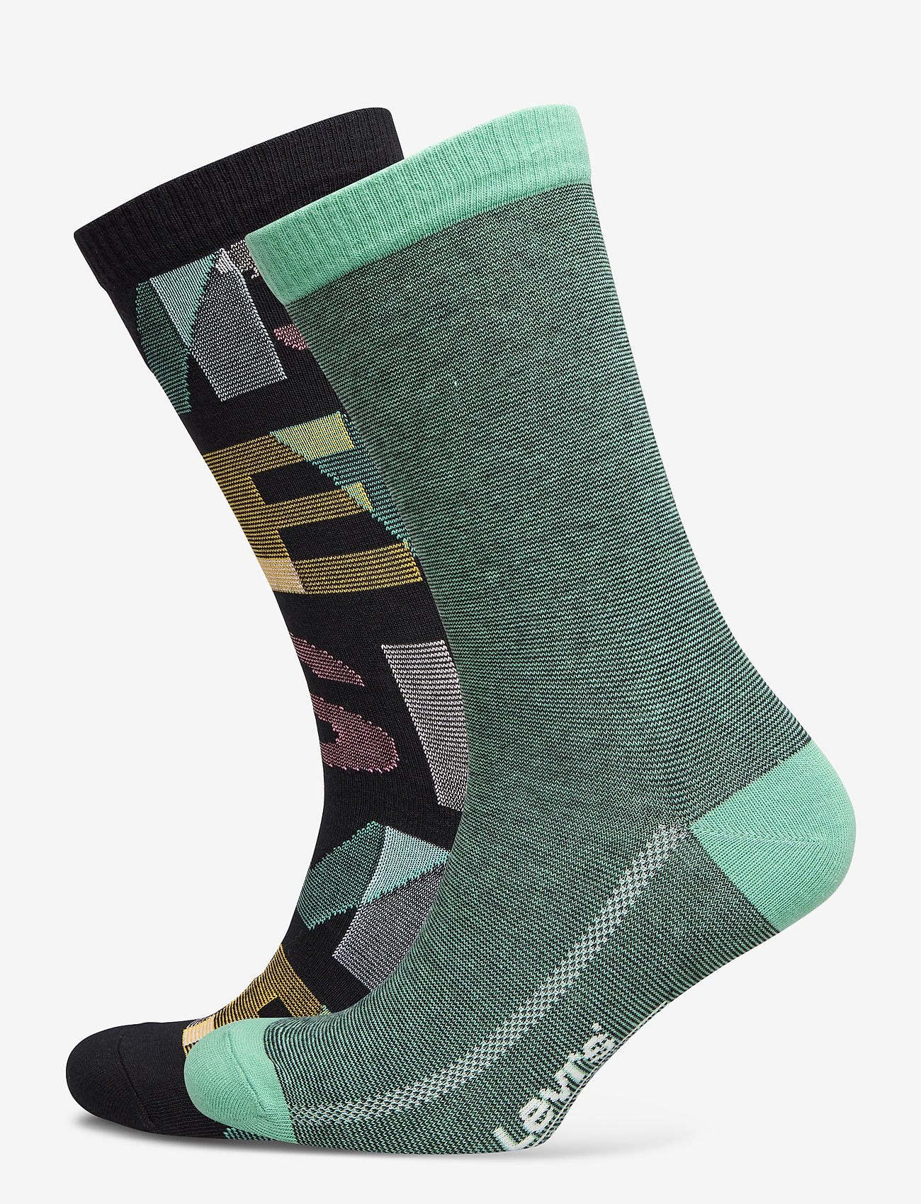 LEVIS REGULAR CUT LETTER OVERLAP 2P - MIXED COLORS