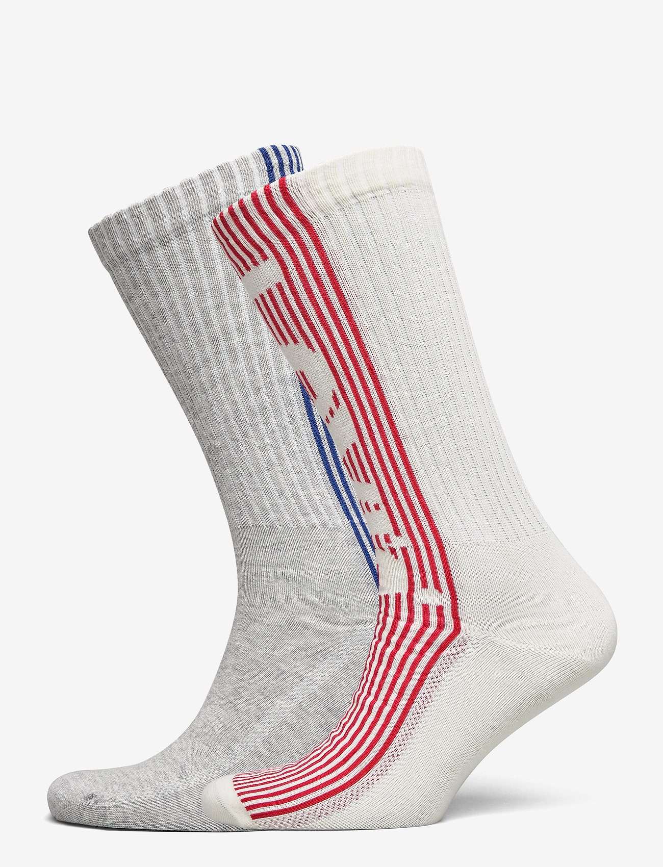 Levi´s - LEVIS REGULAR CUT TEXTURED RIB 2P - white / blue / red - 0