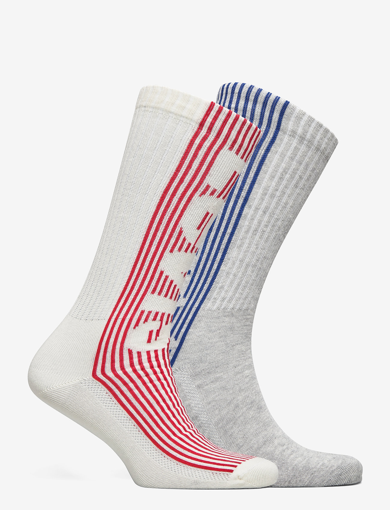 Levi´s - LEVIS REGULAR CUT TEXTURED RIB 2P - white / blue / red - 1