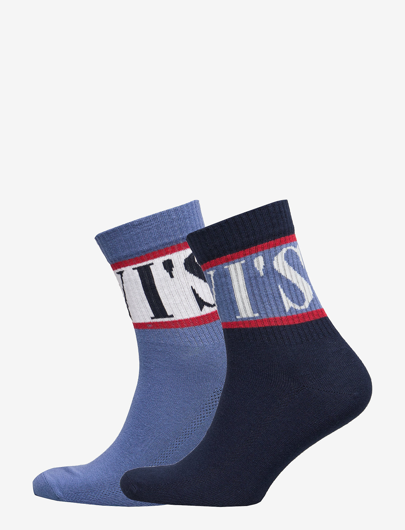 Levi´s - LEVIS SHORT SOCK SPORT STRIPE 2P - blue - 0