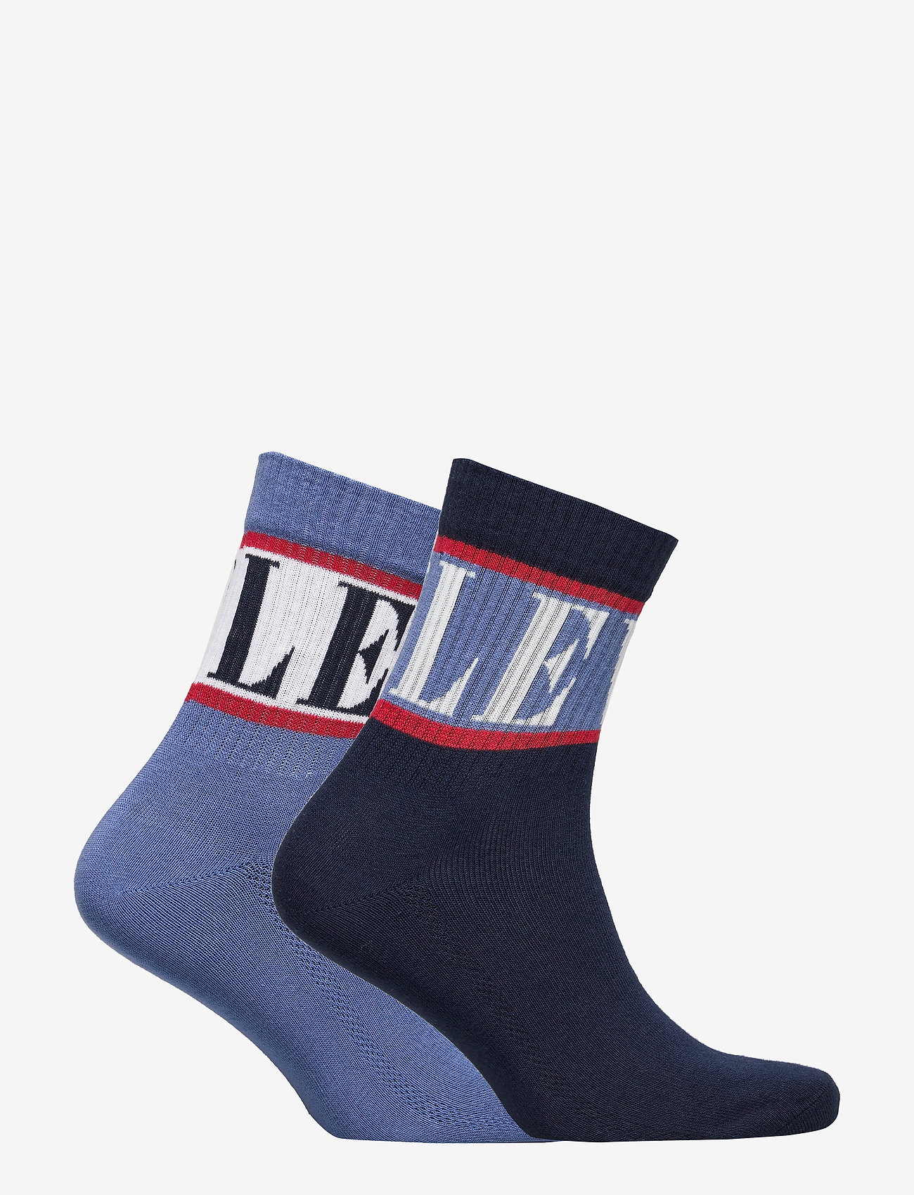 Levi´s - LEVIS SHORT SOCK SPORT STRIPE 2P - blue - 1