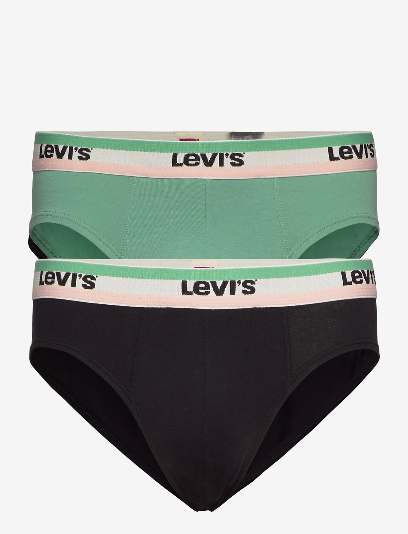 Levi´s - LEVIS MEN SPRTSWEAR LOGO BRIEF 2P - mint combo - 0
