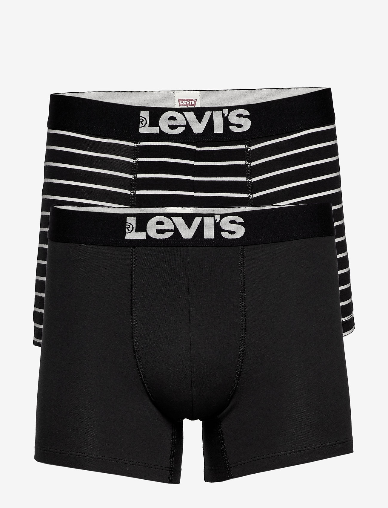 Levi´s - LEVIS MEN VINTAGE STRIPE YD BOXER B - multipack underpants - jet black - 0
