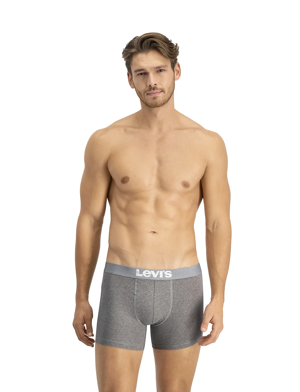 Levi's® - LEVIS MEN VINTAGE STRIPE YD BOXER B - multipack underbukser - middle grey melange - 0