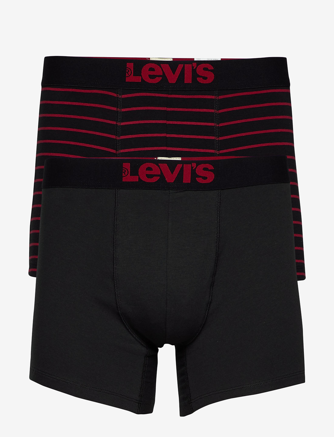 Levi's® - LEVIS MEN VINTAGE STRIPE YD BOXER B - multipack underbukser - red / black - 1