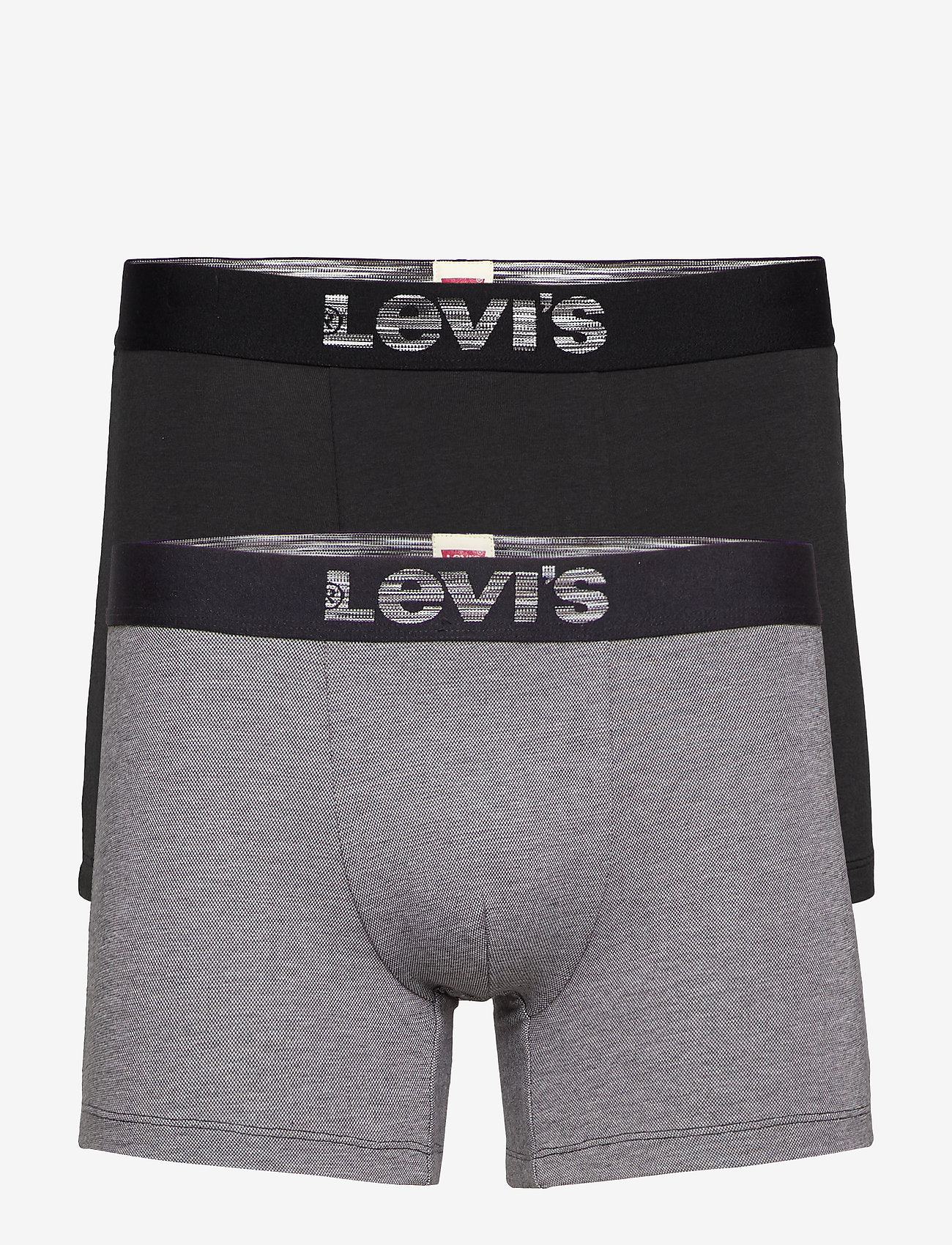 Levi´s - LEVIS MEN OPTICAL ILLUSION BOXER BR - jet black - 0