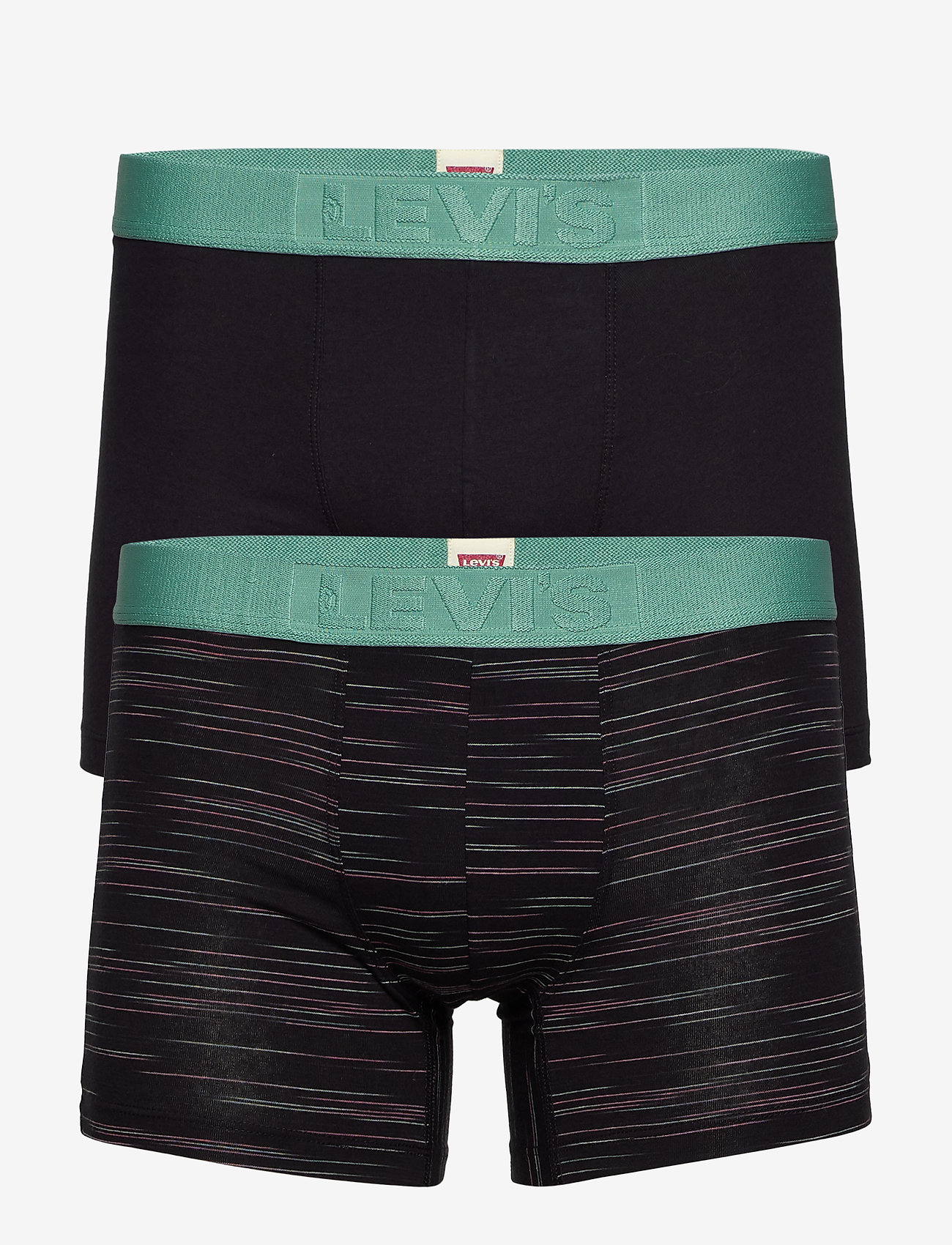 Levi´s - LEVIS MEN SPACE DYE BOXER BRIEF 2P - black - 0