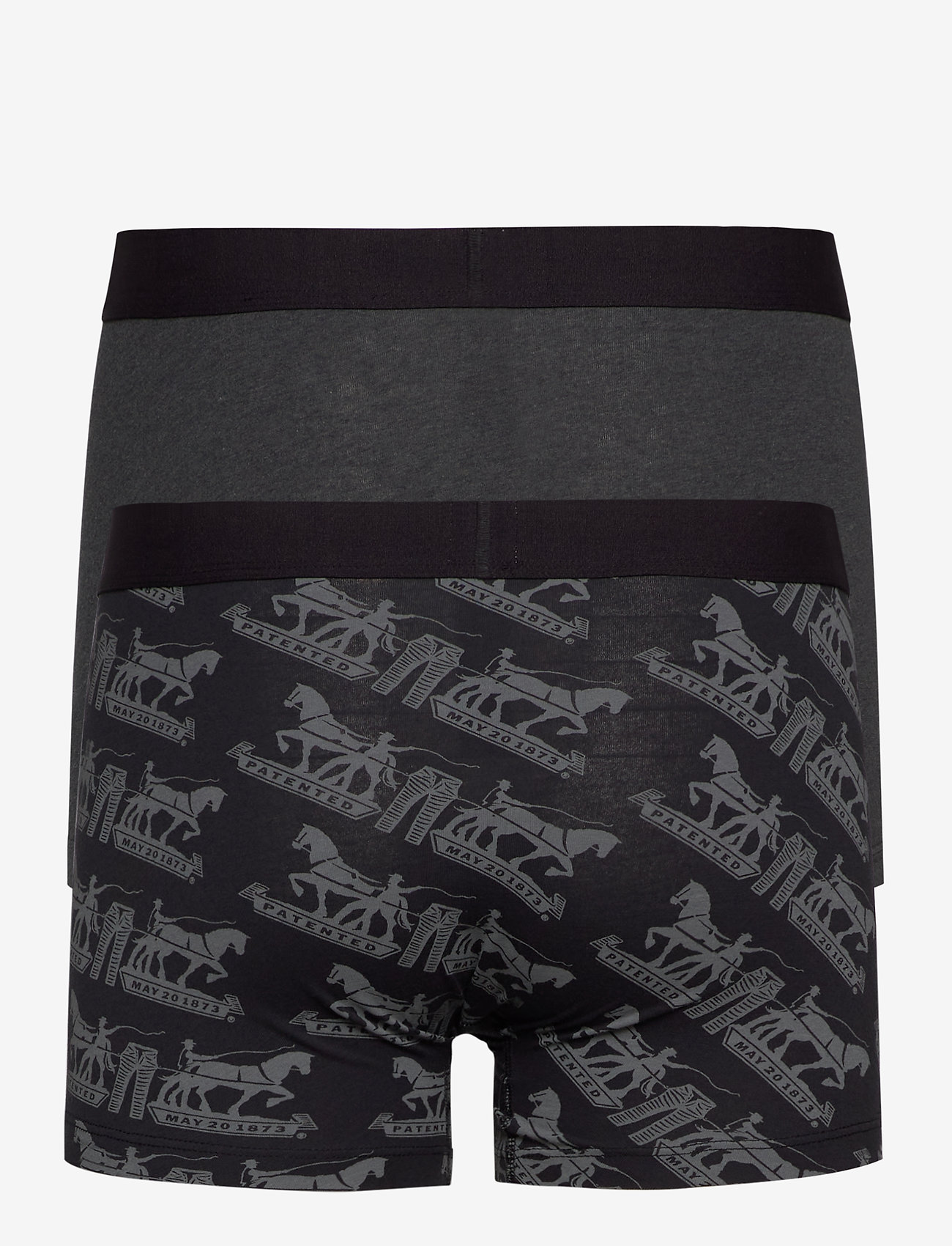 Levi´s - LEVIS MEN 2 HORSE PULL AOP BOXER BR - black - 1