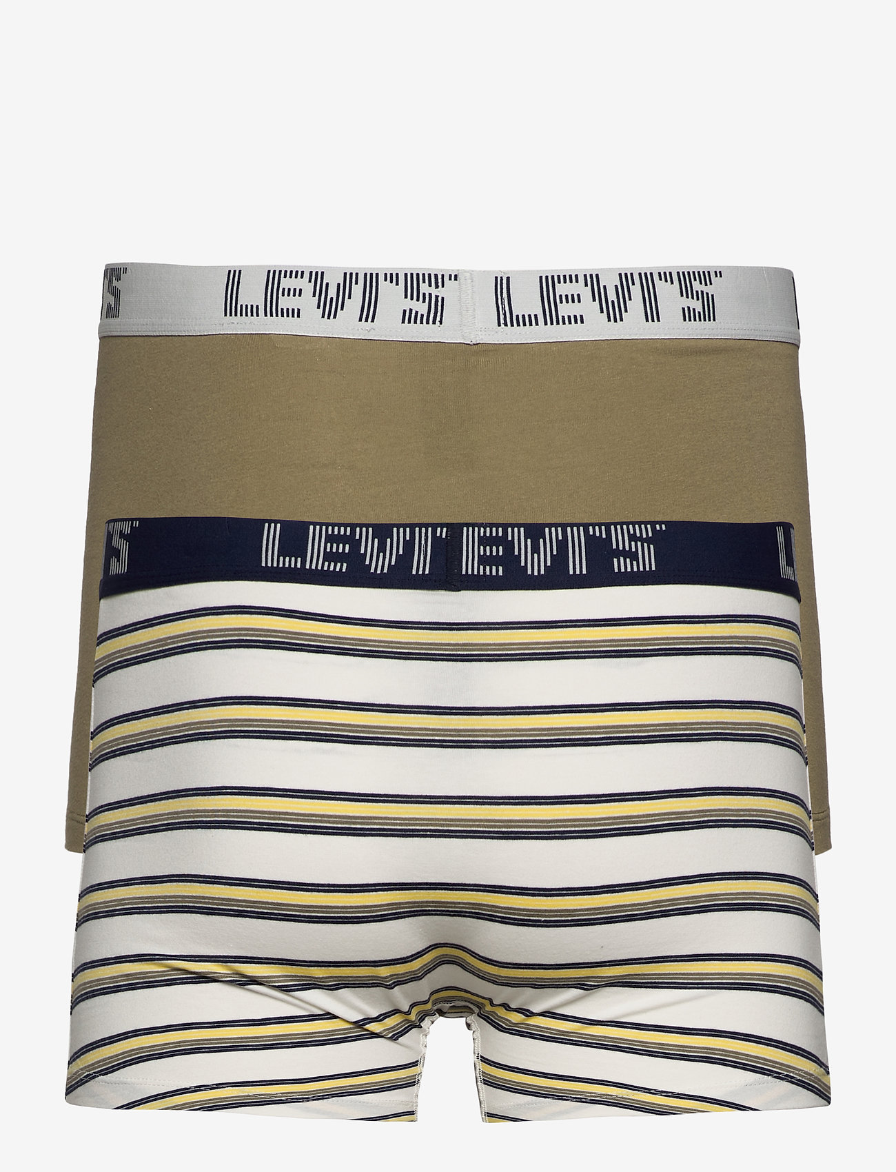 Levi´s - LEVIS MEN YD STRIPE BOXER BRIEF 2P - off white - 1