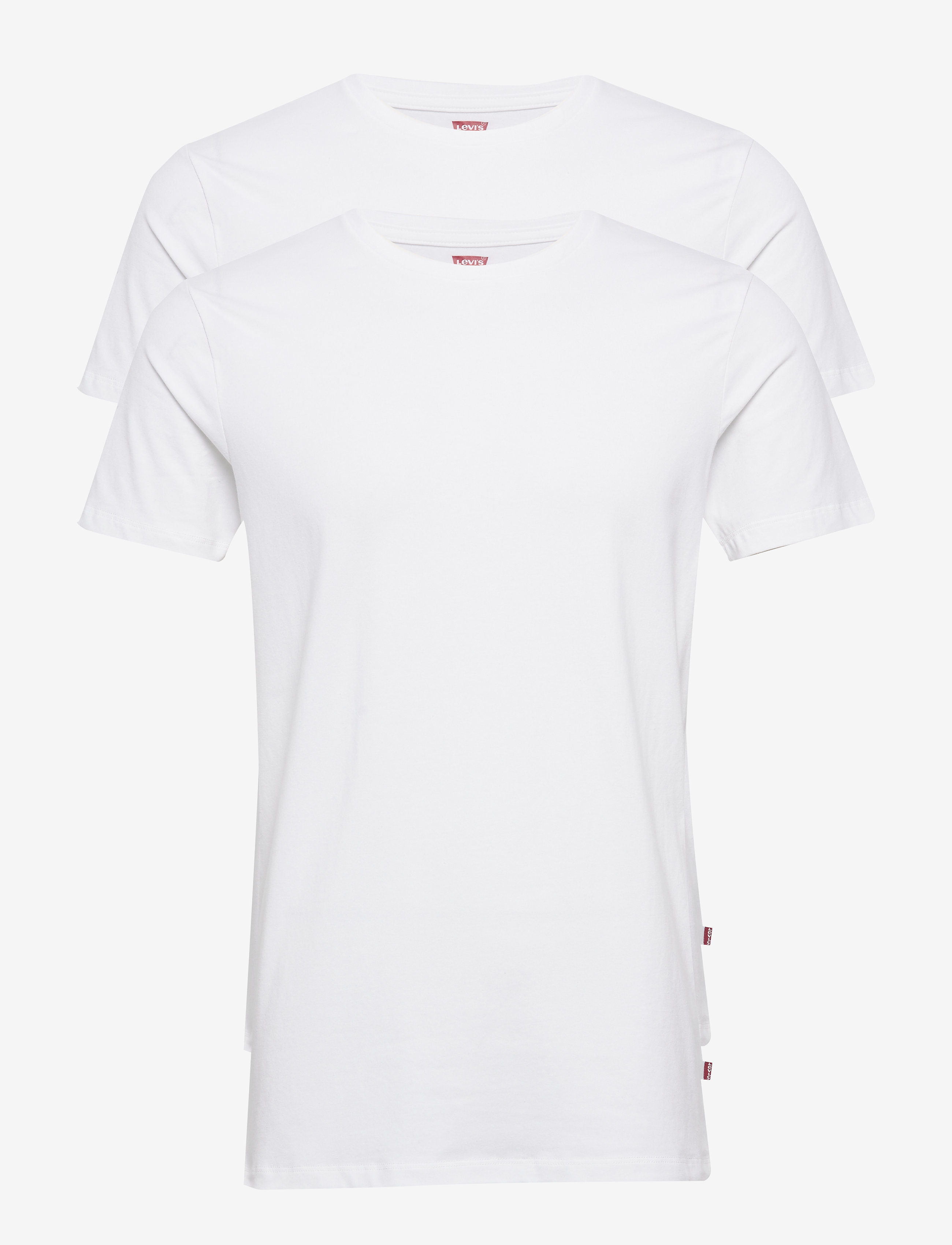 LEVIS MEN SOLID CREW 2P - WHITE