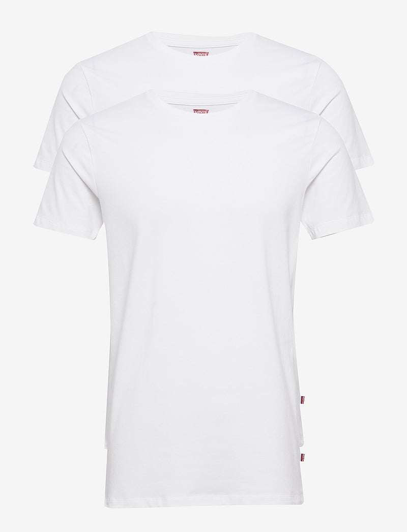 Levi's® - LEVIS MEN SOLID CREW 2P - multipack t-shirts - white - 1