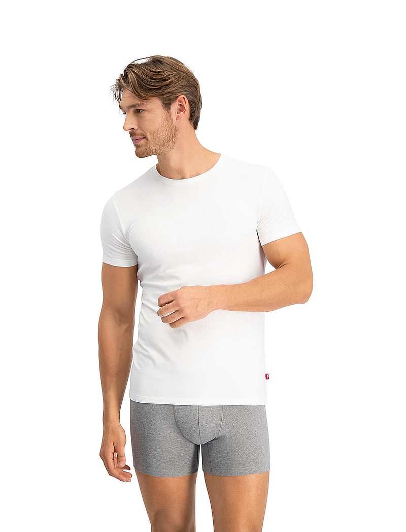 Levi's® - LEVIS MEN SOLID CREW 2P - multipack t-shirts - white - 0