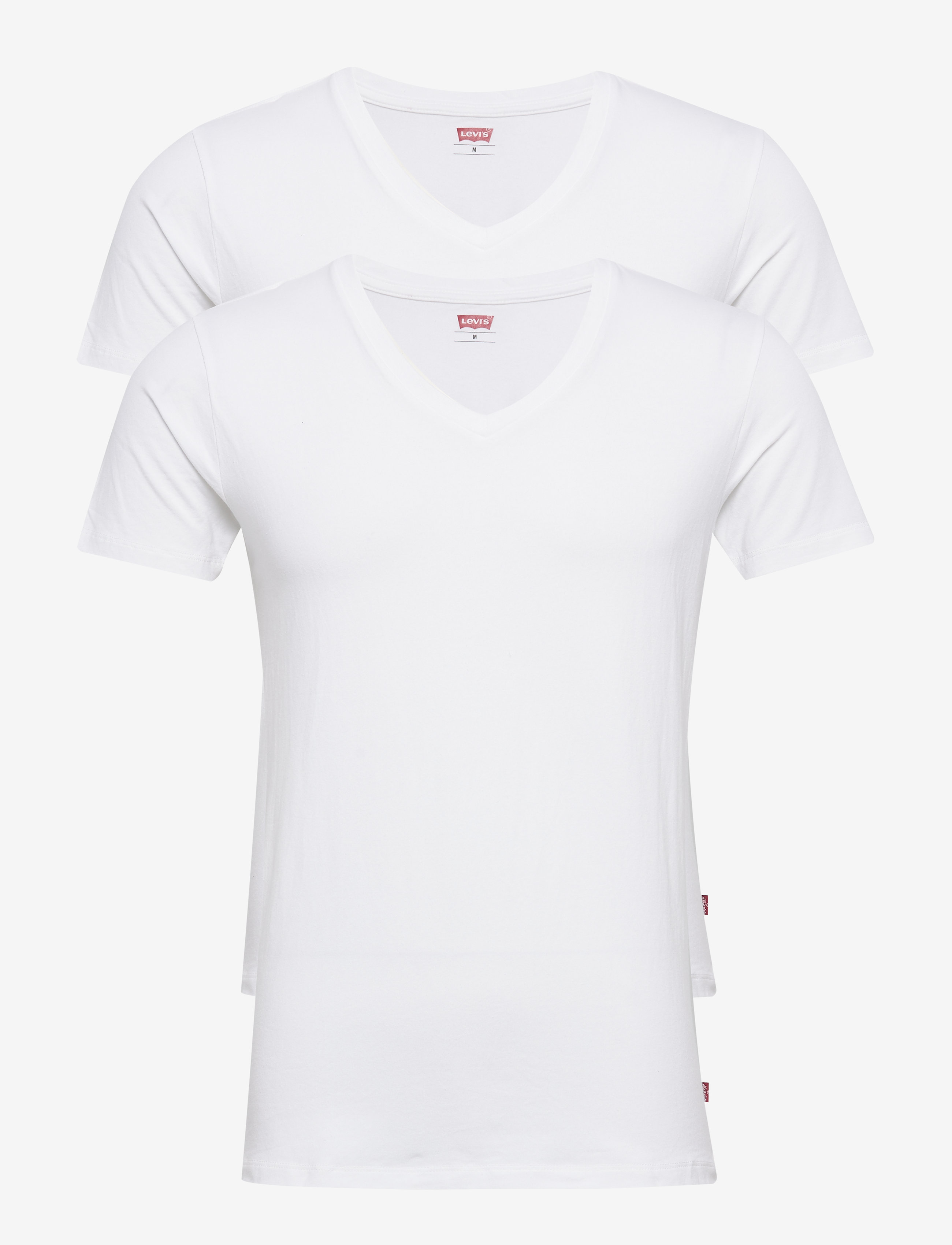 Levi's® LEVIS MEN V-NECK 2P - Levi's® - WHITE / white