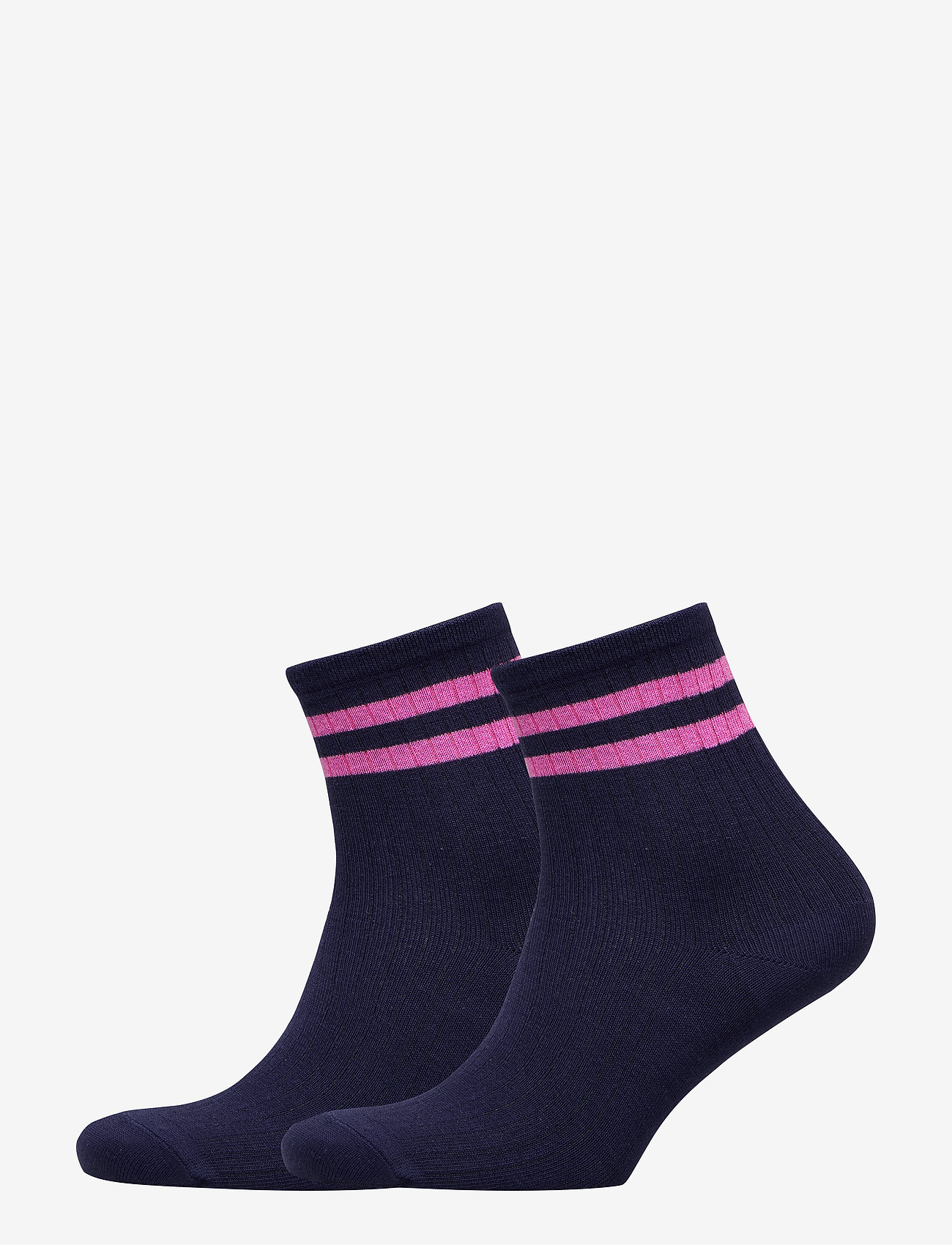 Levi´s - LEVIS WOMEN SPORT SOCK 2P - navy / pink - 0