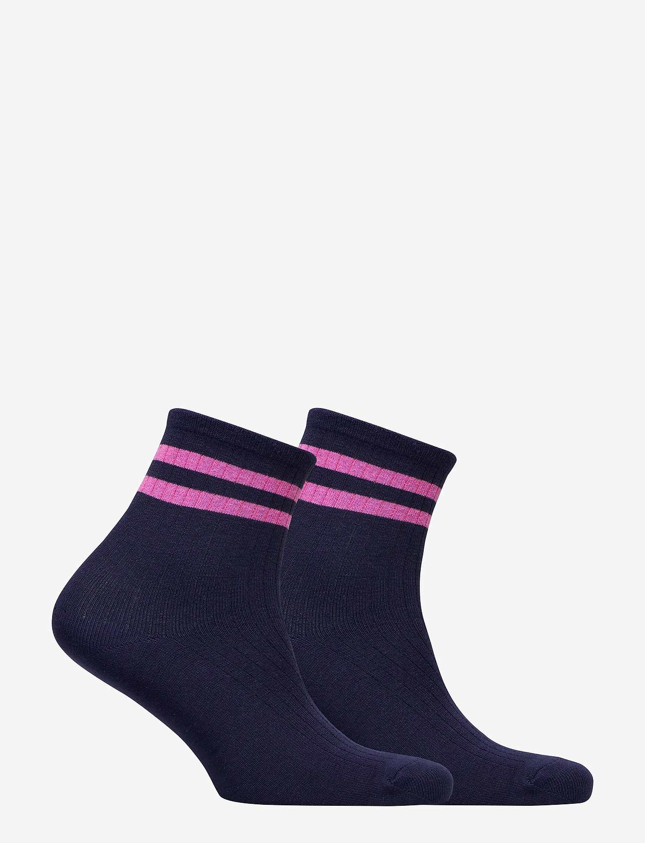 Levi´s - LEVIS WOMEN SPORT SOCK 2P - navy / pink - 1