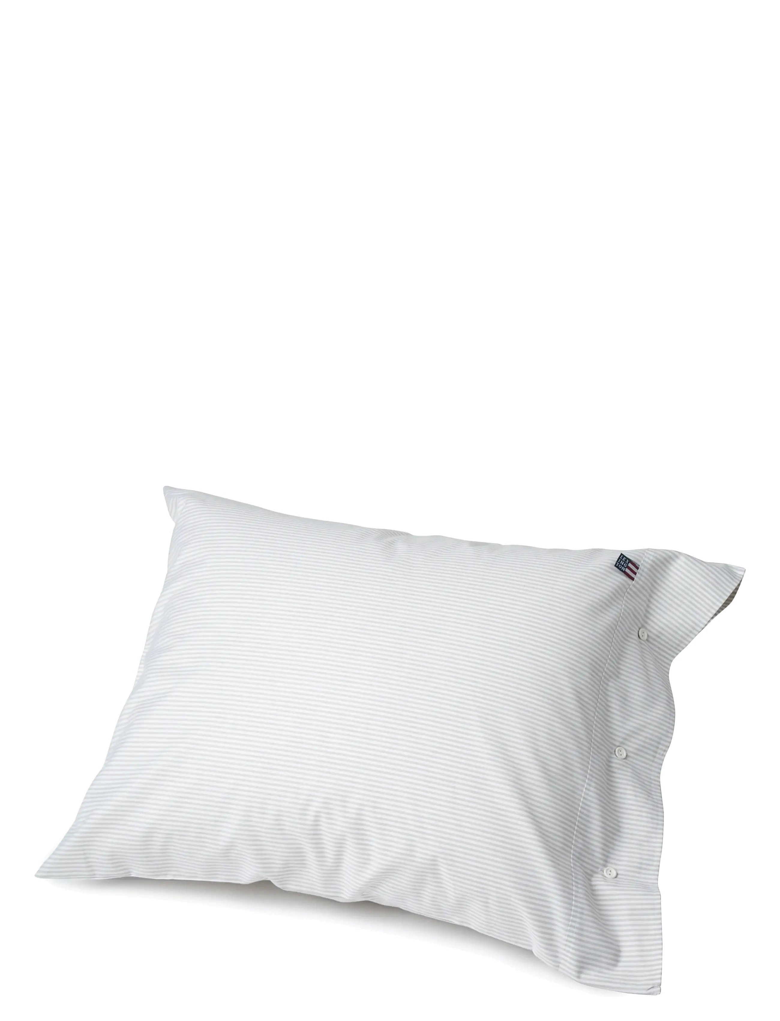 Lexington Home Pin Point Beige/White Pillowcase, Pudebetræk, Beige, Str: 50X90
