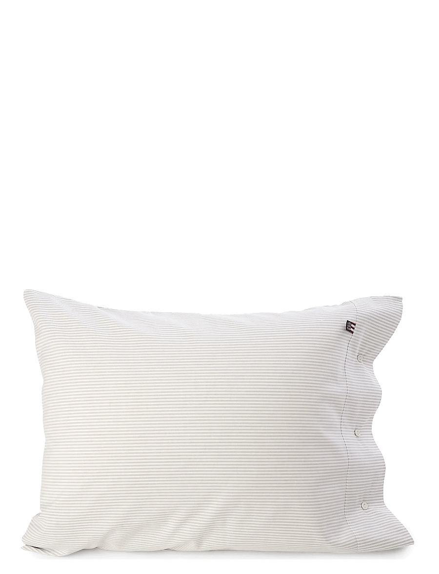 Lexington Home - Pin Point Gray/White Pillowcase - pillow cases - gray/white - 0