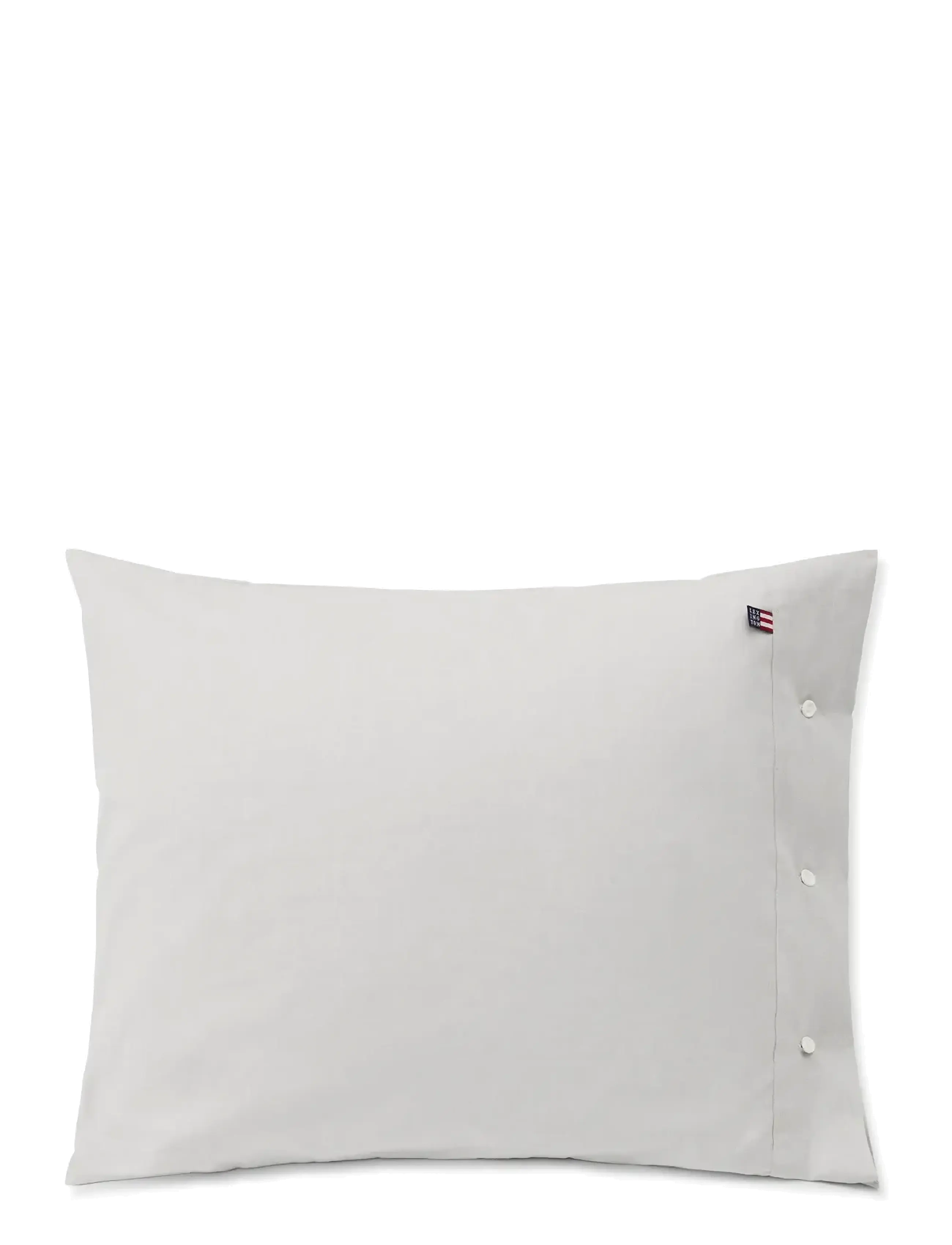 Lexington Home Pin Point Gray Cotton Pillowcase, 50X90, Grey, Sengetekstiler > Pudebetræk, Unisex