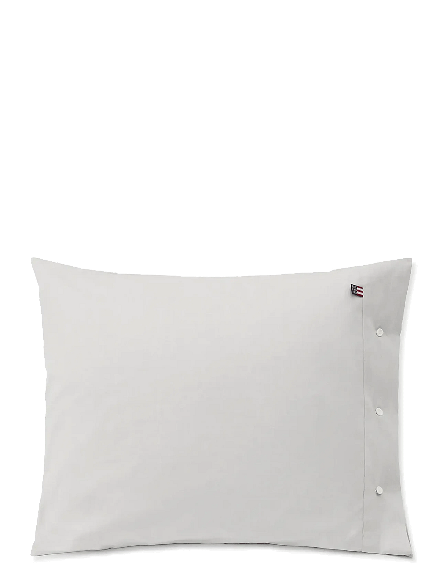 Lexington Home - Pin Point Gray Cotton Pillowcase - padjapüürid - gray - 0