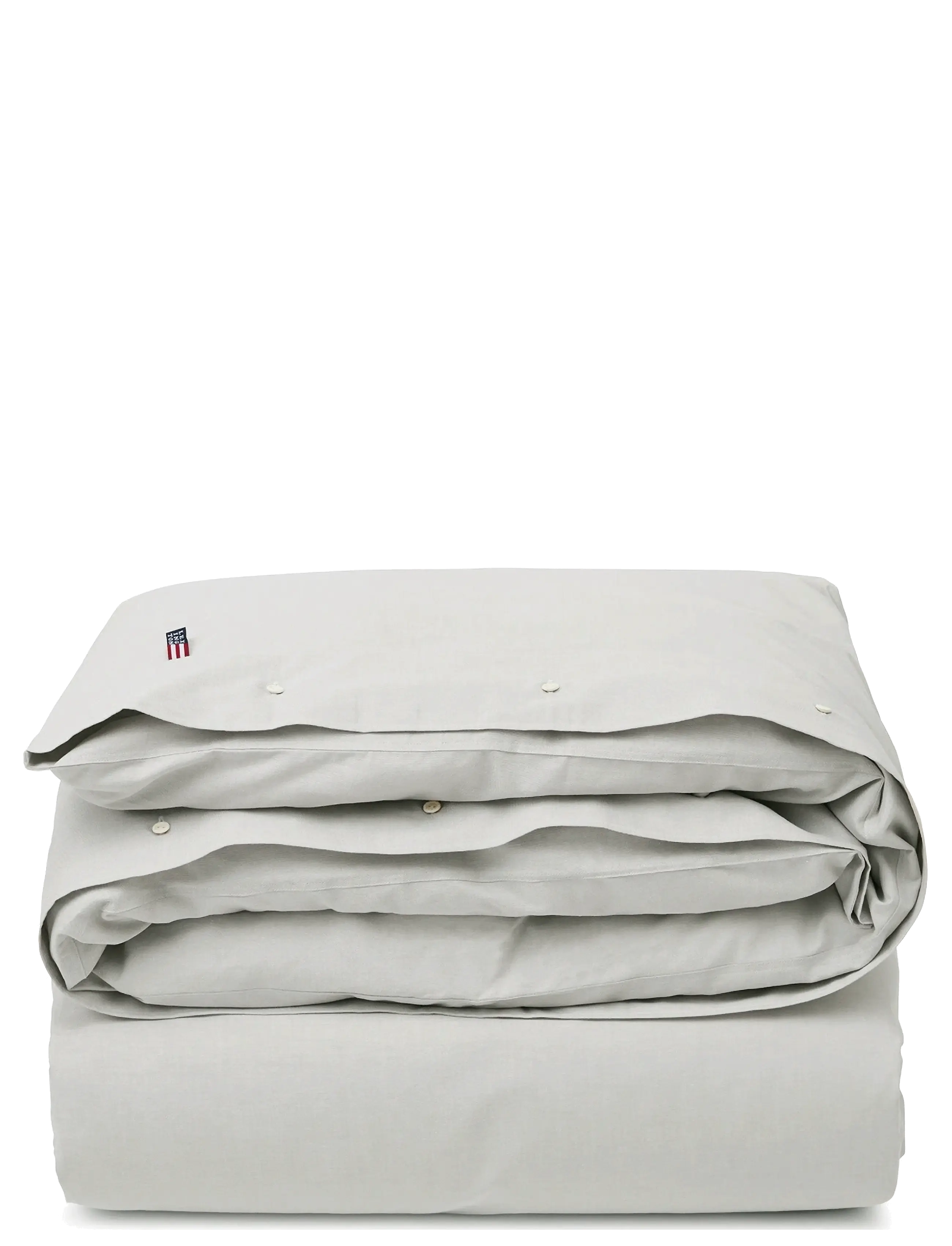 Lexington Home Pin Point Gray Cotton Duvet Cover - Sovrumstextilier - GRAY / grey