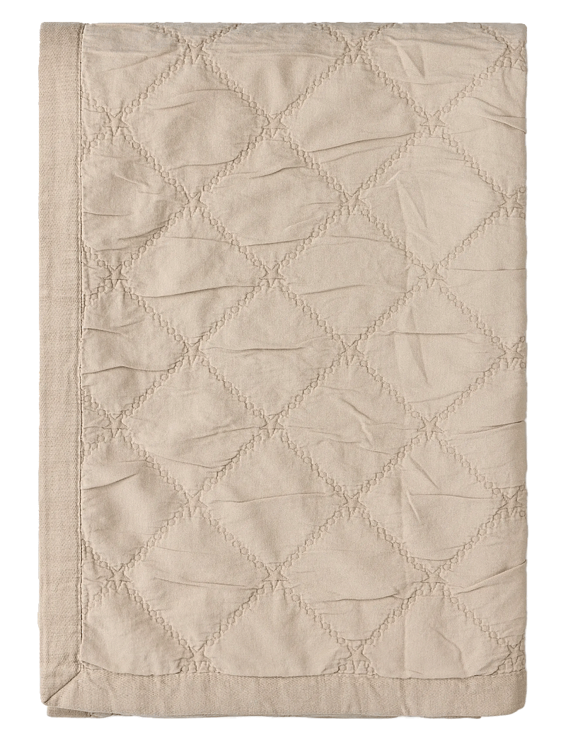 Lexington Home - Signature Star Organic Cotton Quilted Bedspread - voodikatted - beige - 0