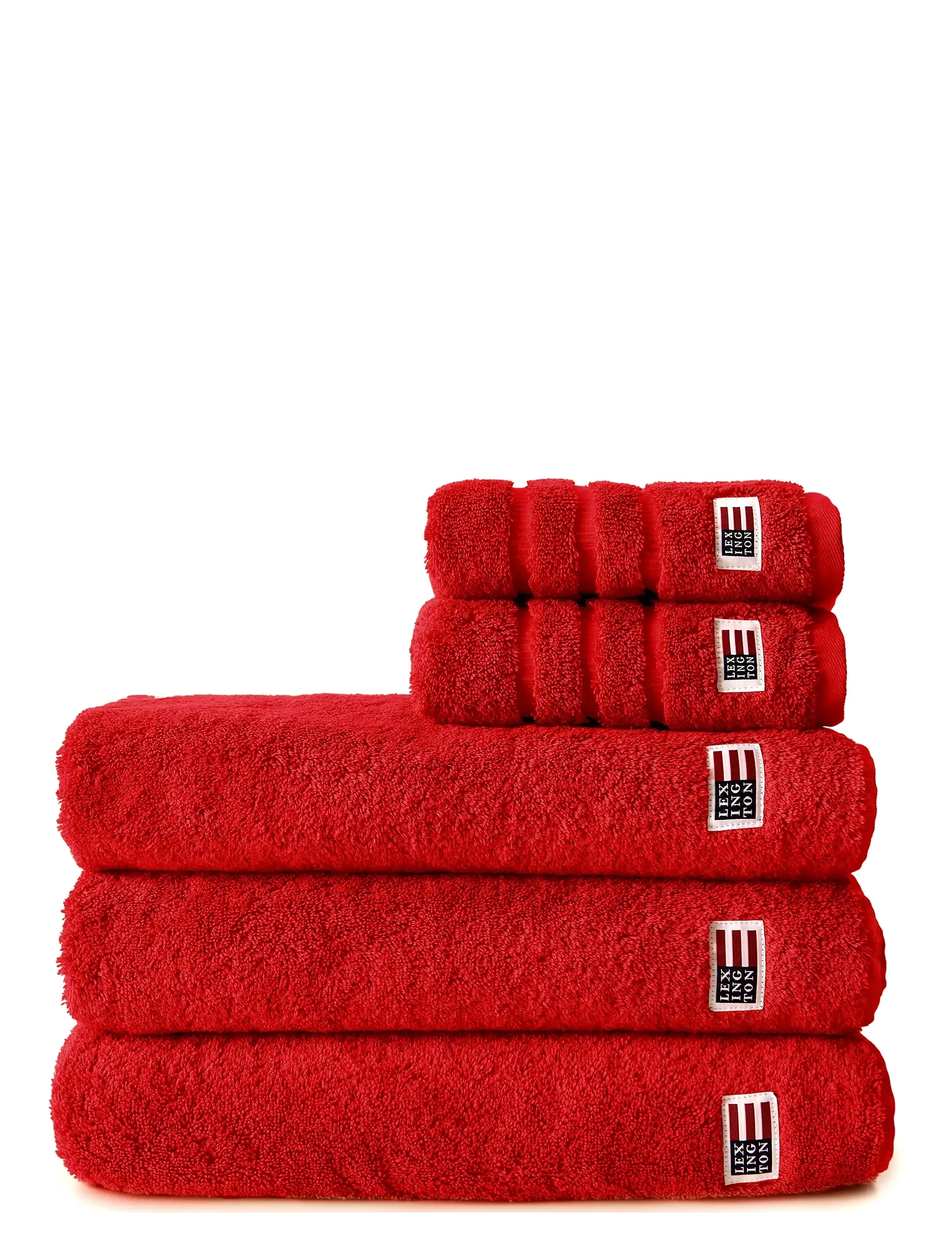 Lexington Home Original Towel Red, Bath Håndklæde, Rød, Str: 30X30