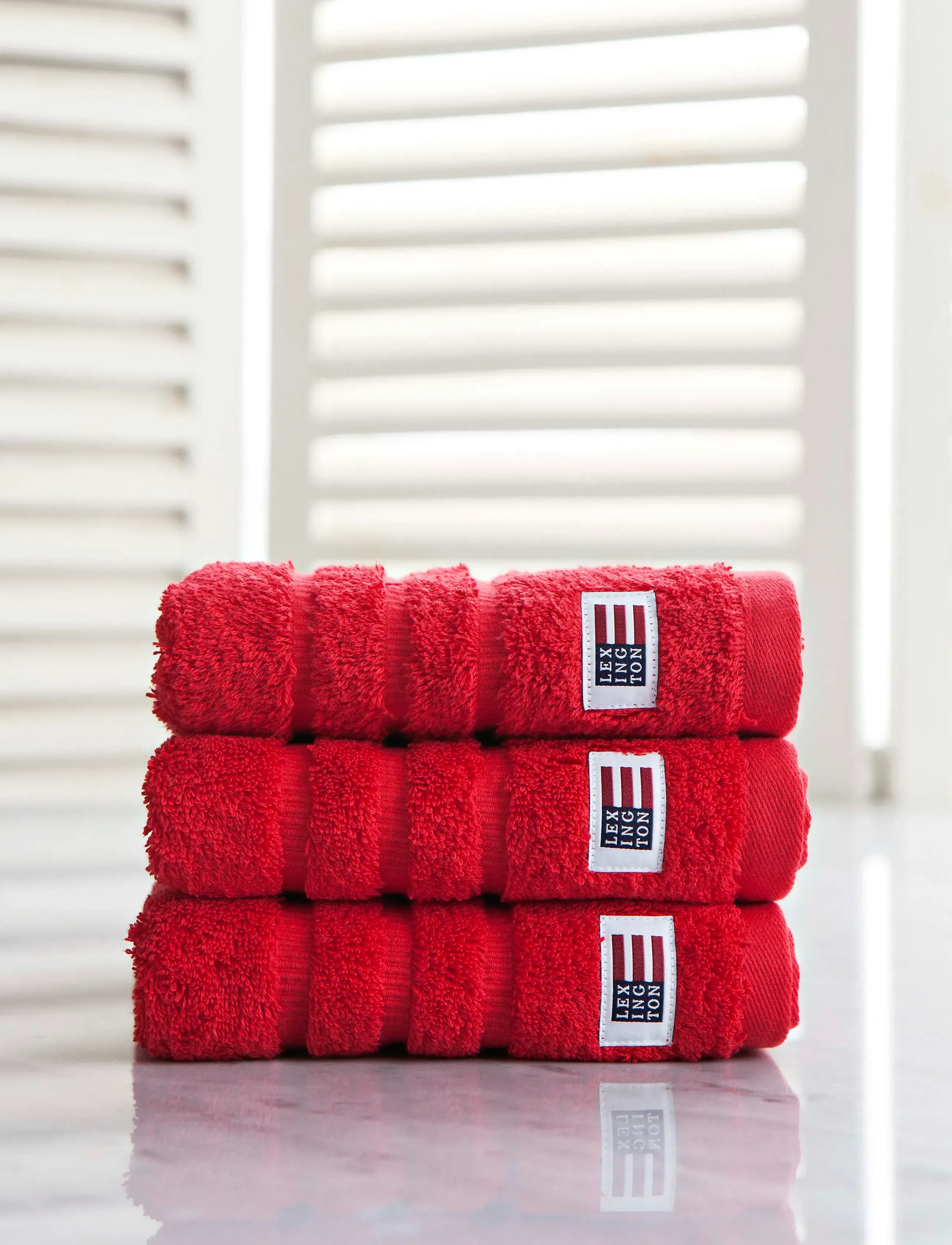 Lexington Home - Original Towel Red - badlakan - red - 2