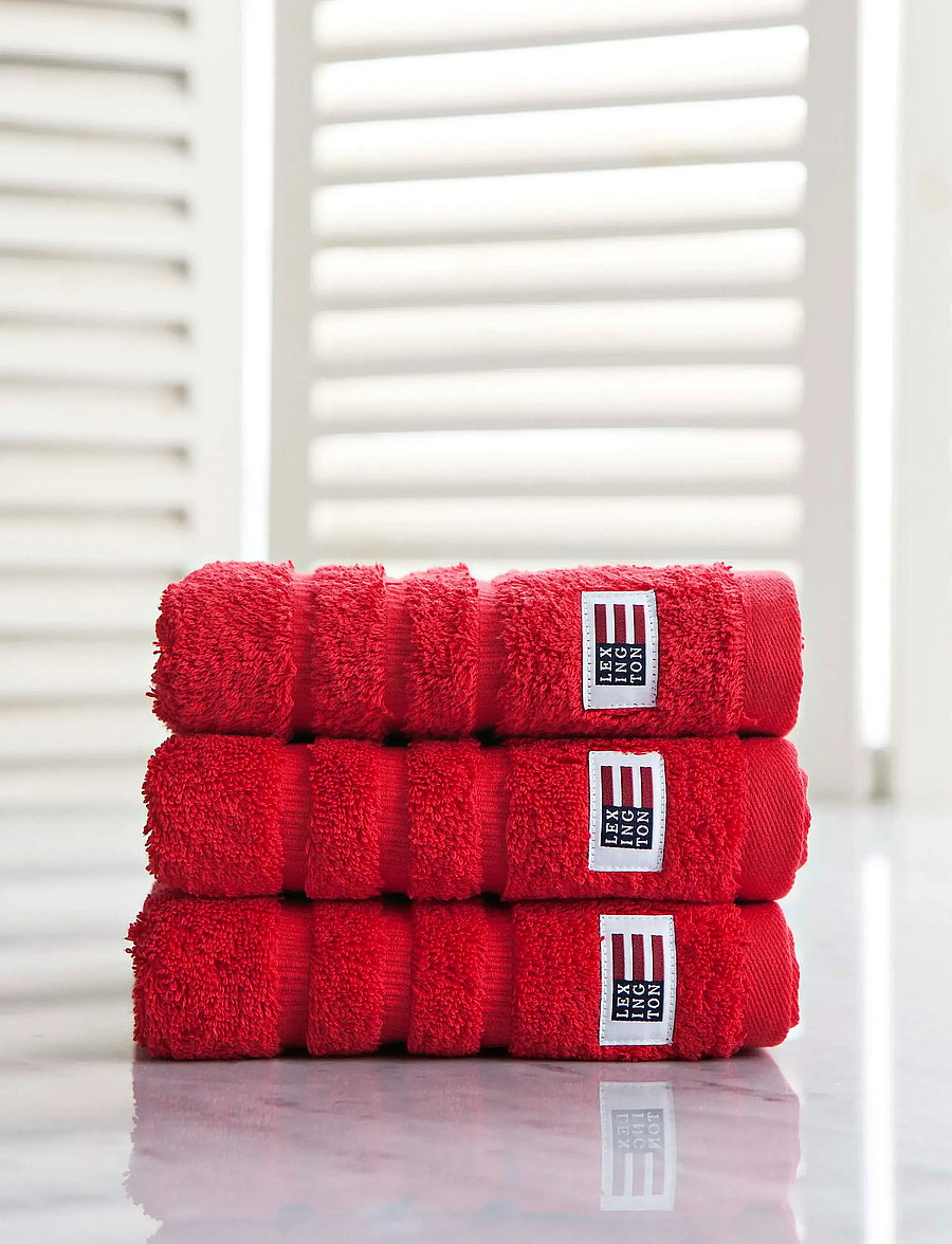 Lexington Home - Original Towel - kylpypyyhkeet - red - 2