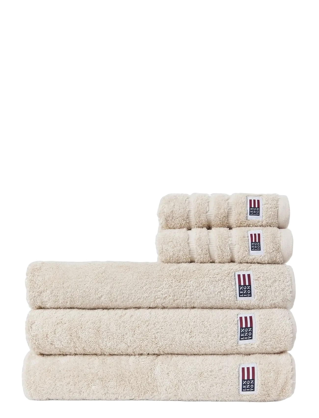 Lexington Home Original Towel Sand, Bath Håndklæde, Beige, Str: 30X50