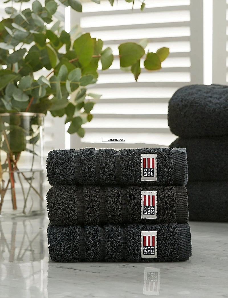 Lexington Home - Original Towel Black - bath towels - black - 1
