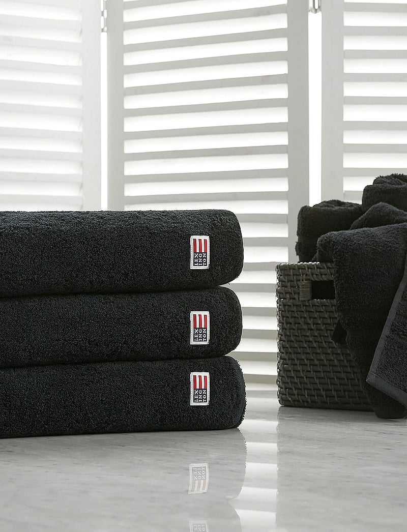 Lexington Home - Original Towel Black - bath towels - black - 2