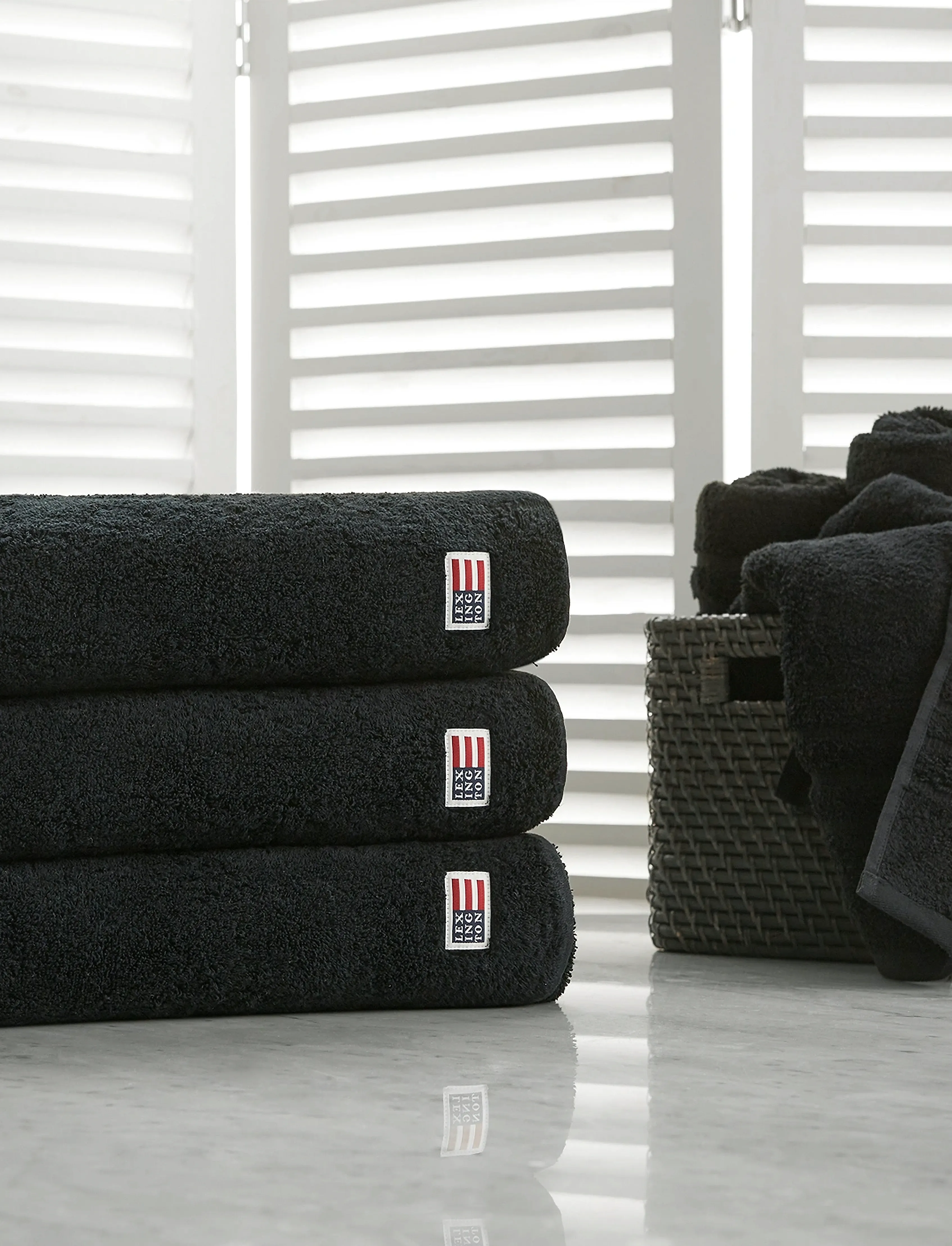 Lexington Home - Original Towel - køb efter pris - black - 2