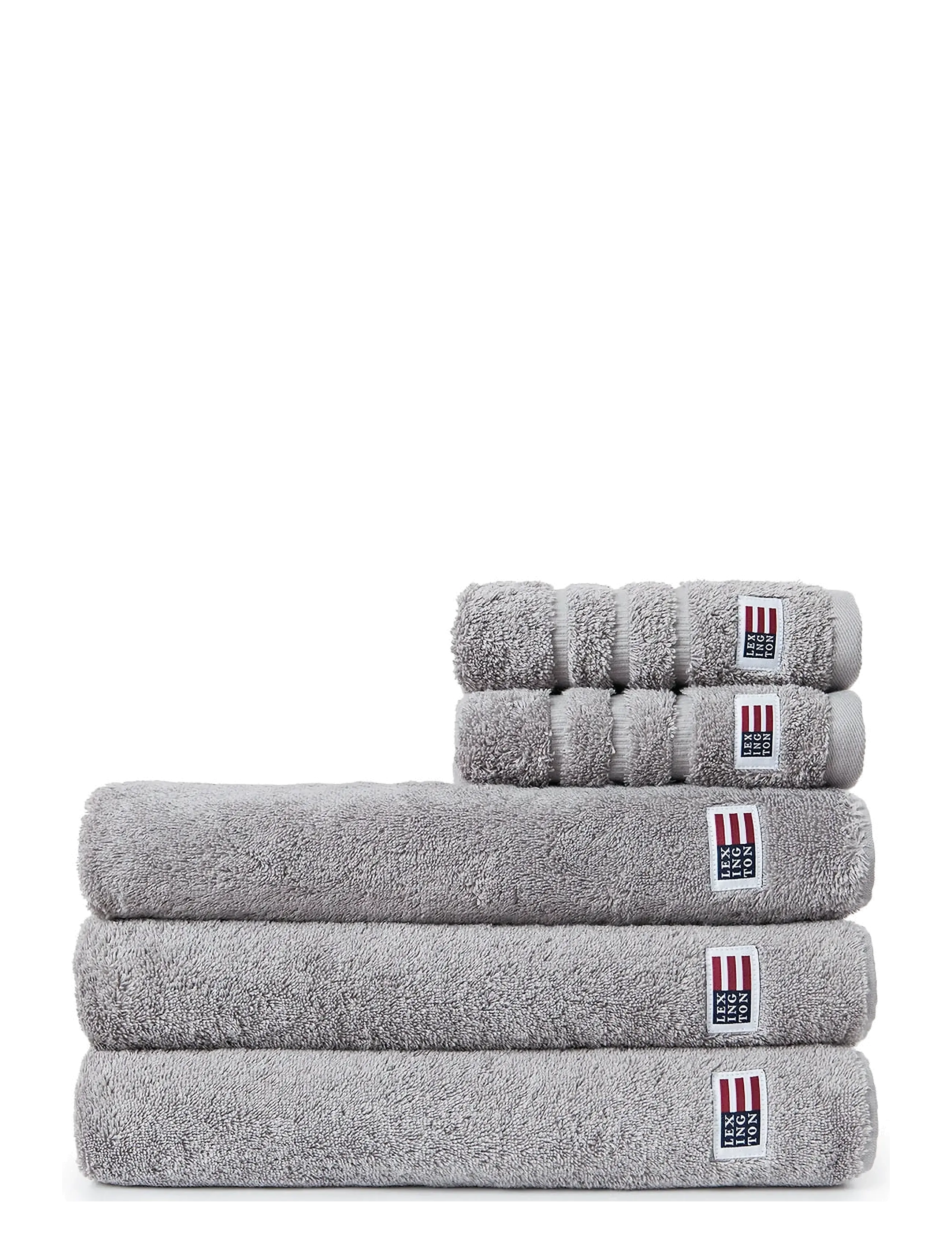 Lexington Home Original Towel Dark Gray, 30X50 cm, Bathroom Textiles, Grau - Towels, Homeware